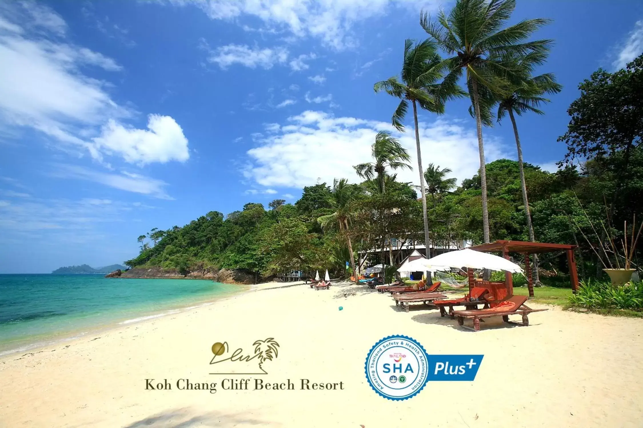 Beach in Koh Chang Cliff Beach Resort