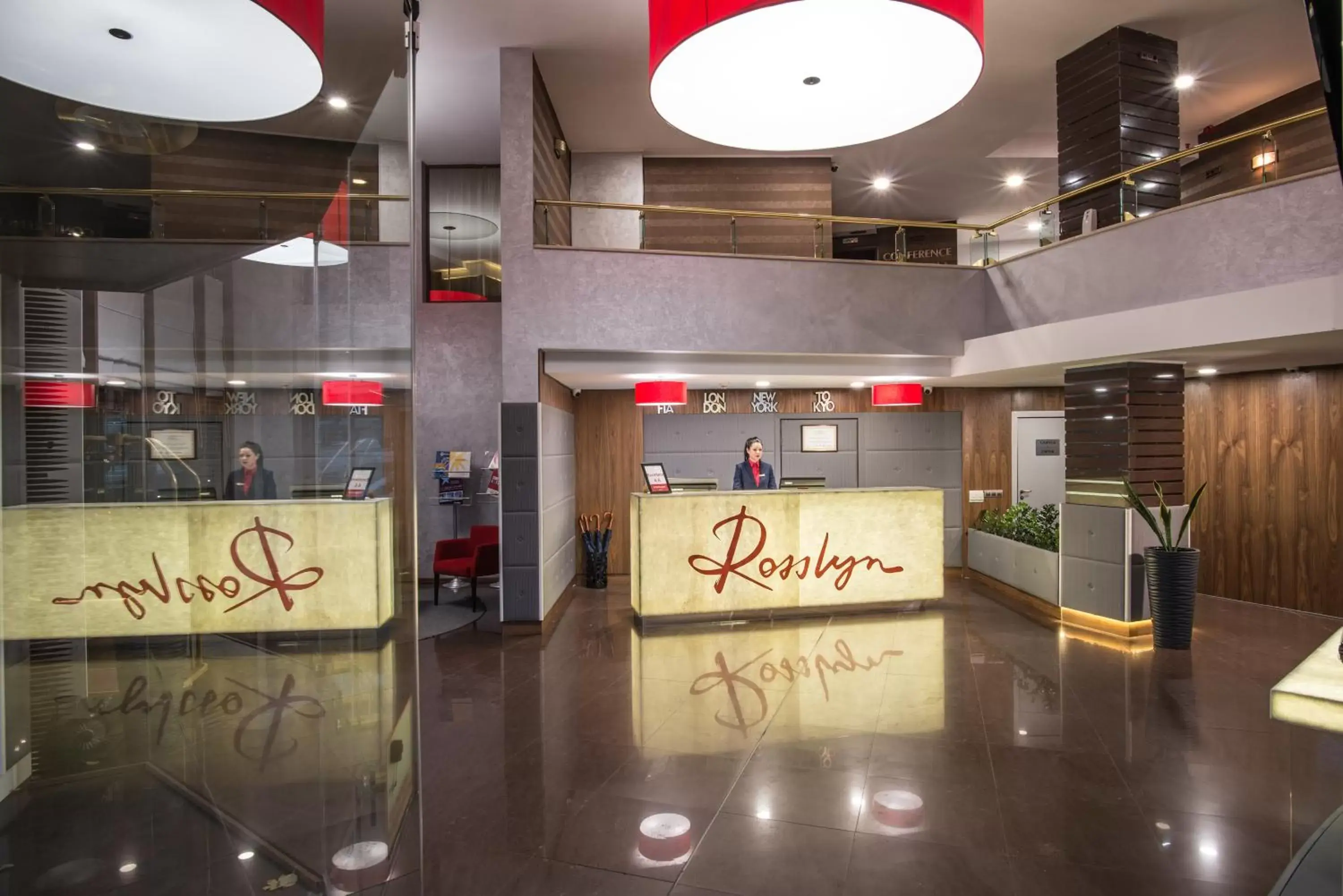 Lobby or reception in Rosslyn Dimyat Hotel Varna