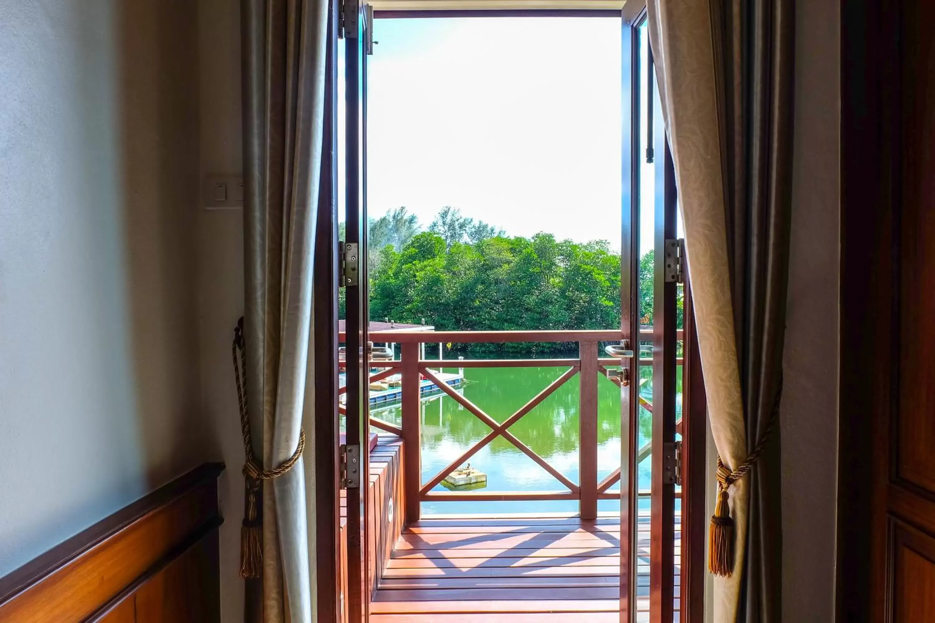 Lake view in Bhu Tarn Koh Chang Resort & Spa Lake view in Bhu Tarn Koh Chang Resort & Spa