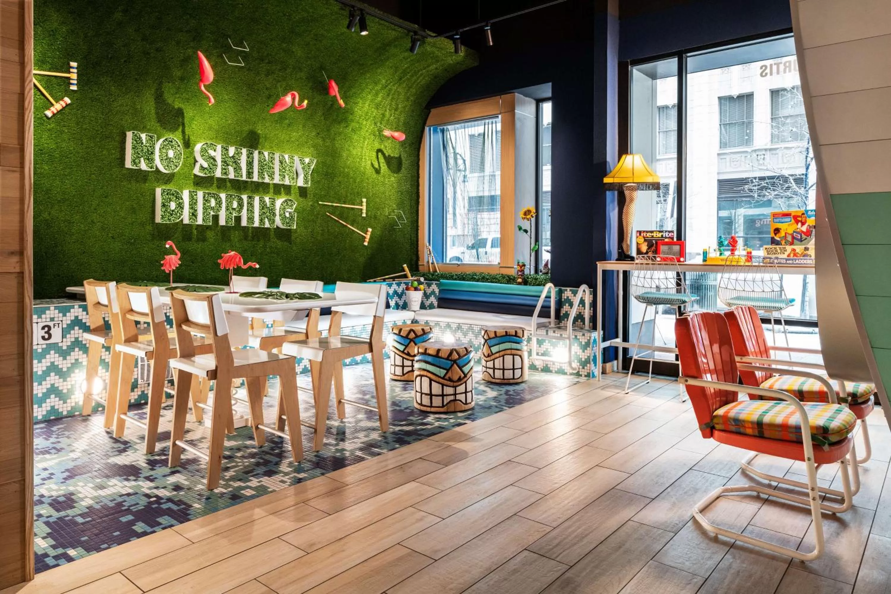 Lobby or reception in the Curtis Denver - A DoubleTree by Hilton Hotel