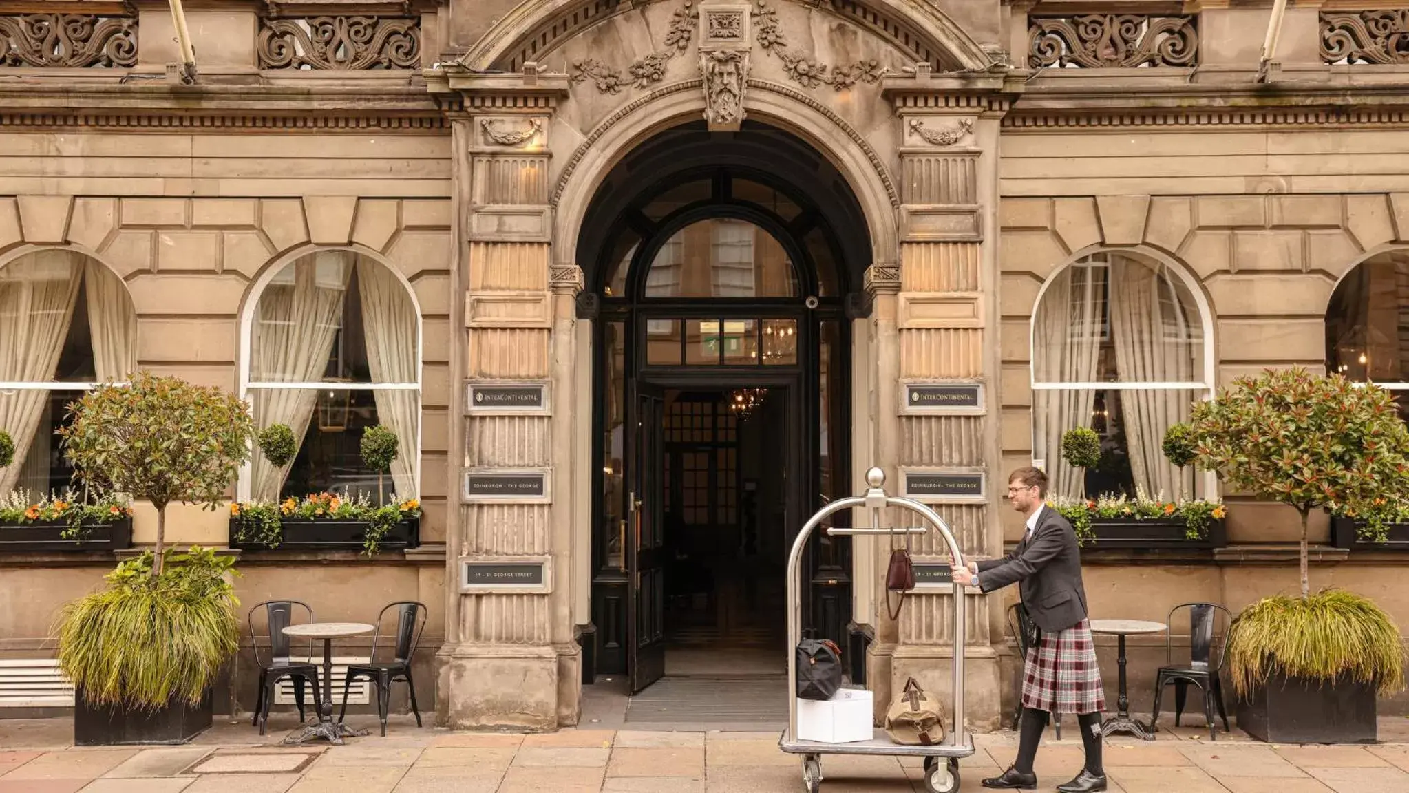 Property building in InterContinental Hotels - Edinburgh The George, an IHG Hotel