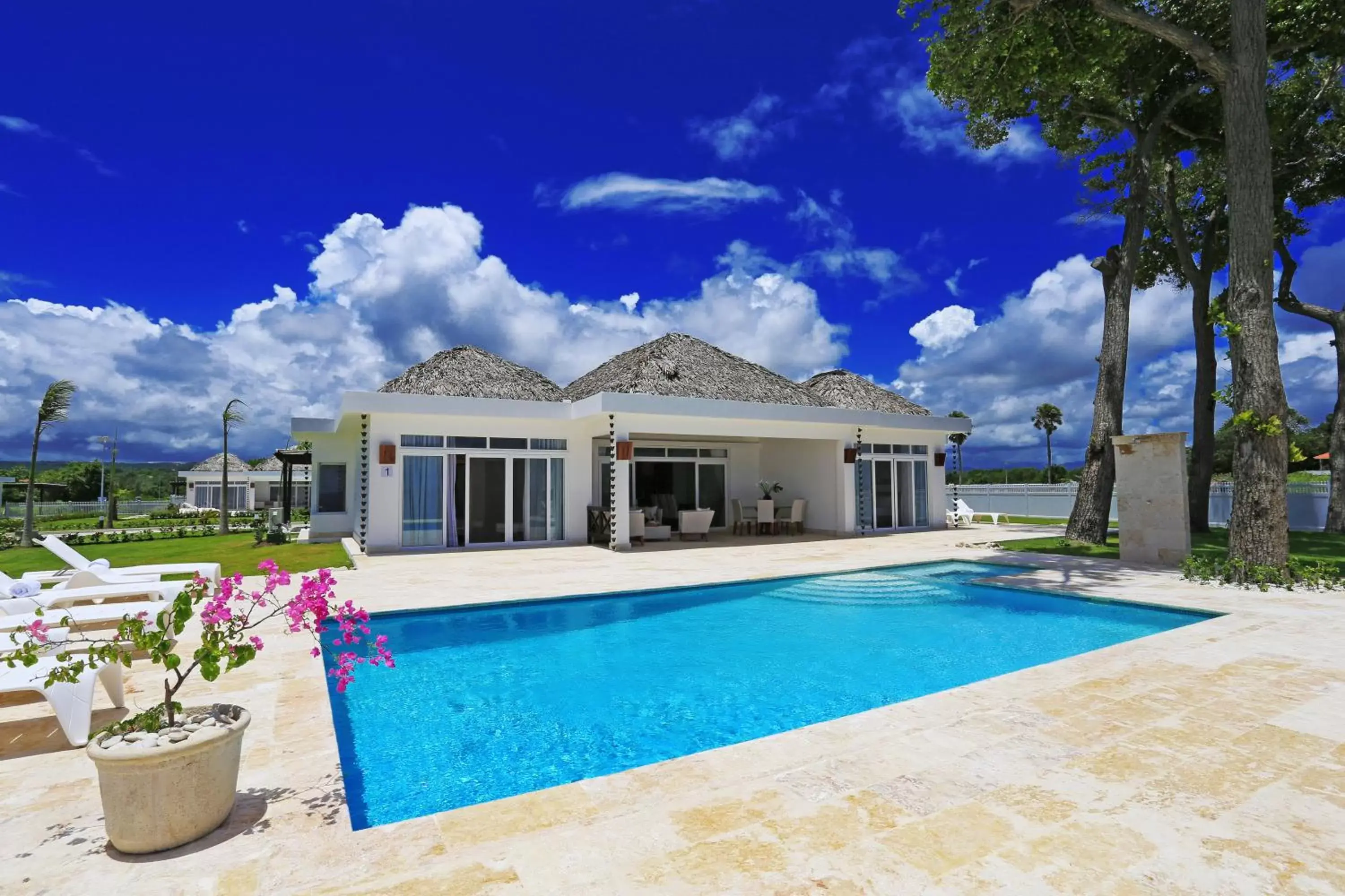 Patio, Swimming Pool in Ocean Village Deluxe Resort & Spa