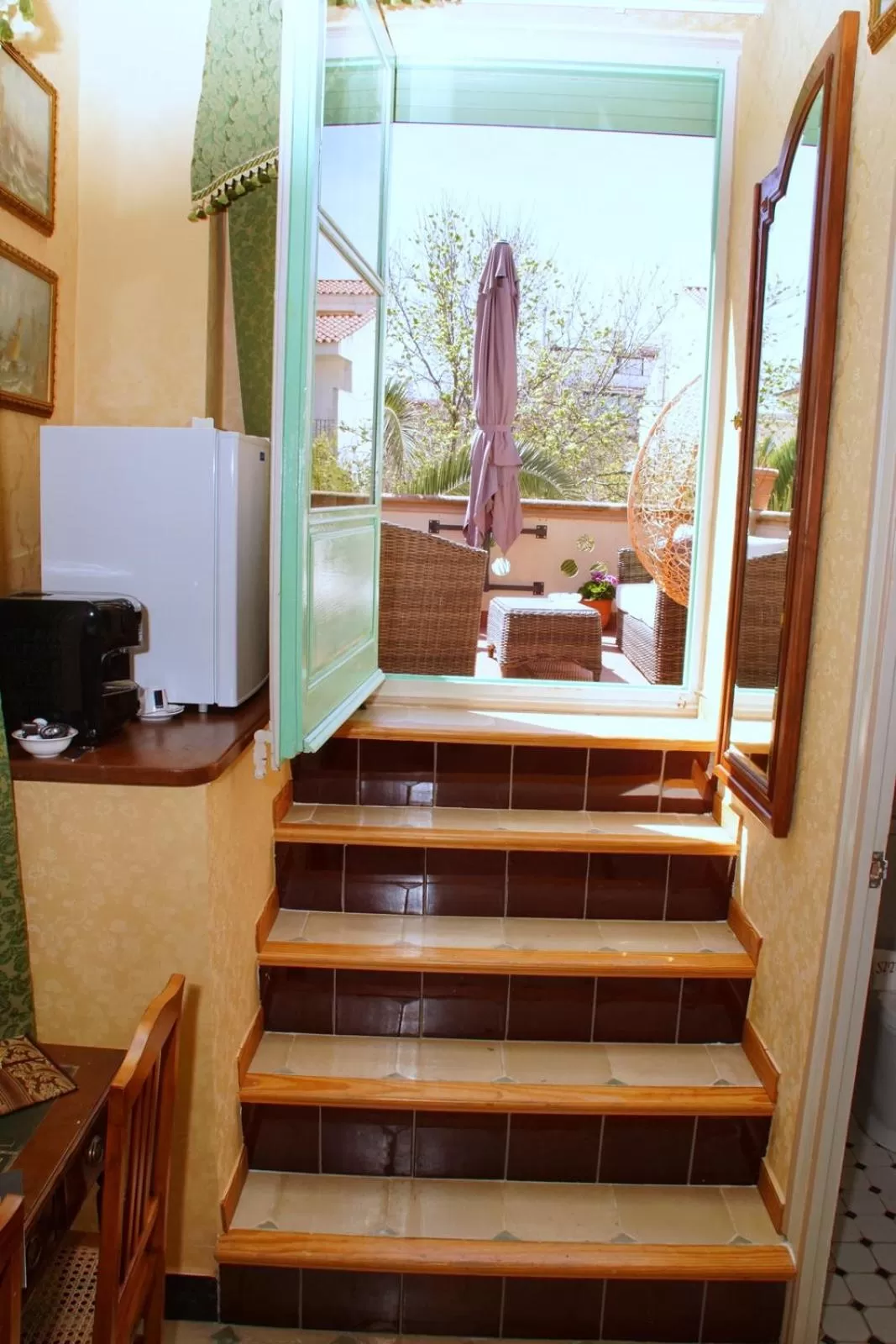 Balcony/Terrace in Sitges Royal Rooms