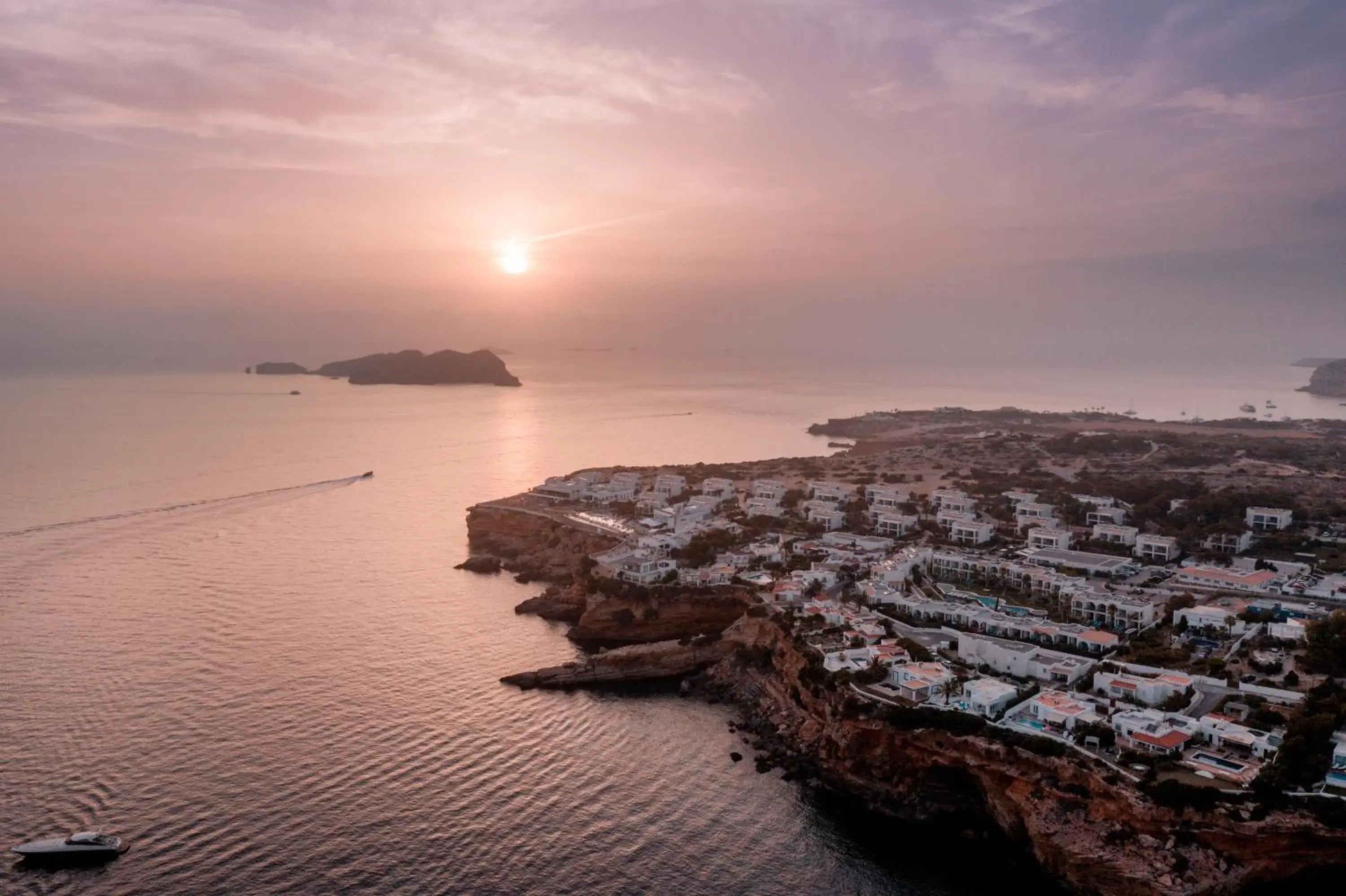 Bird's eye view in 7Pines Resort Ibiza