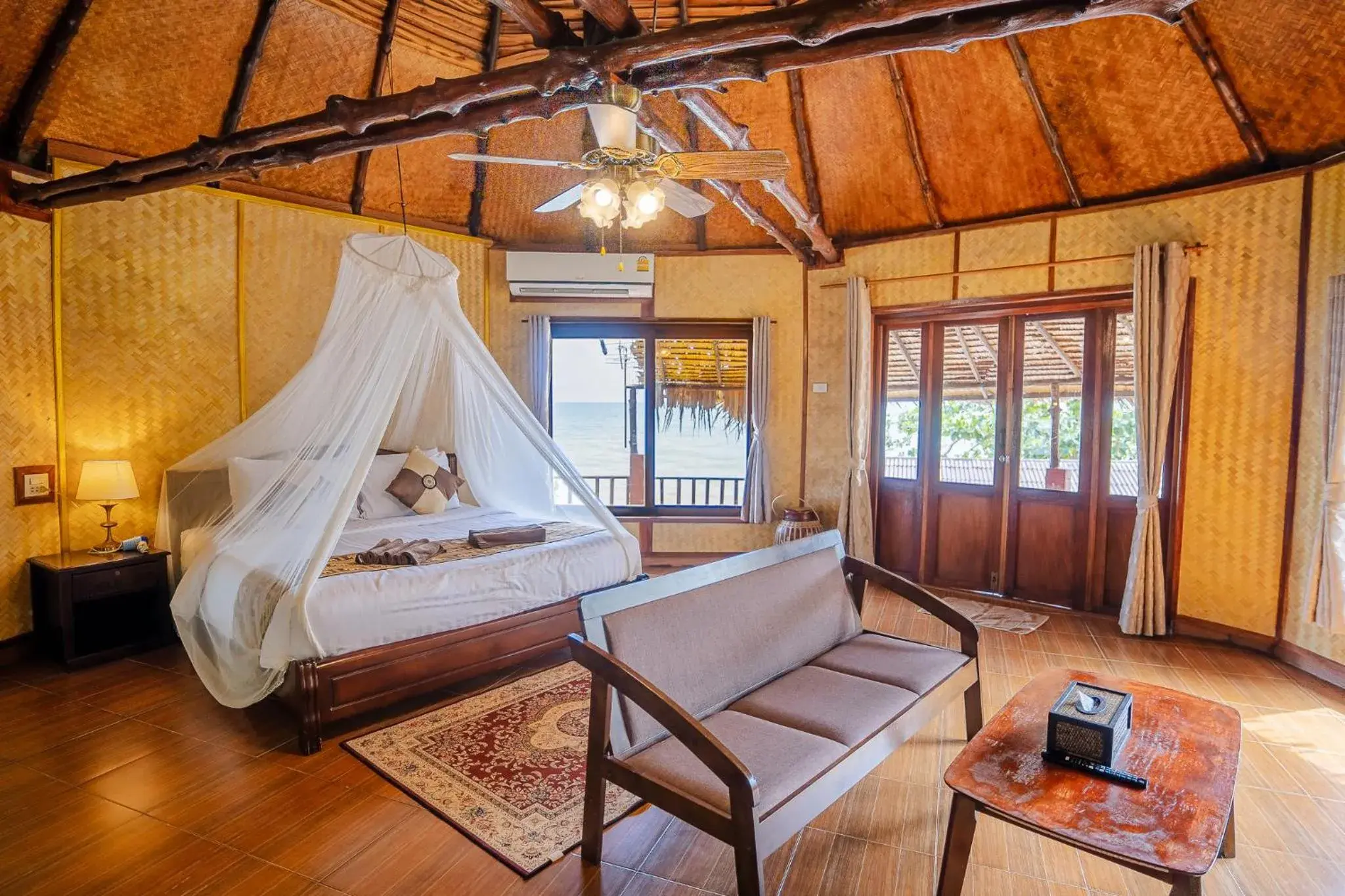 Bedroom in Koh Jum Resort