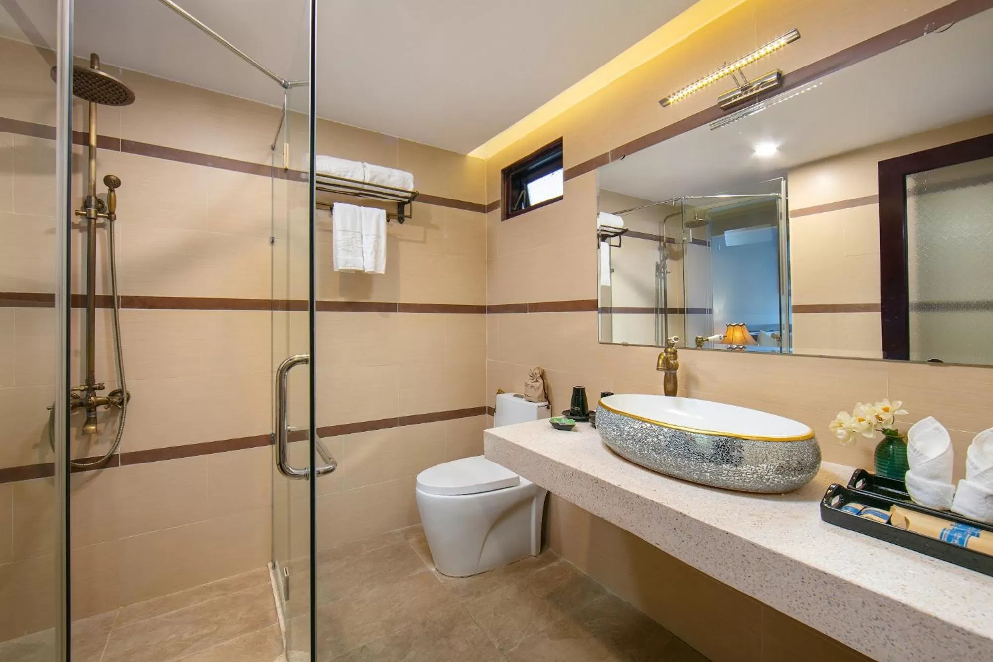 Bathroom in La Charm Hoi An Hotel & Spa