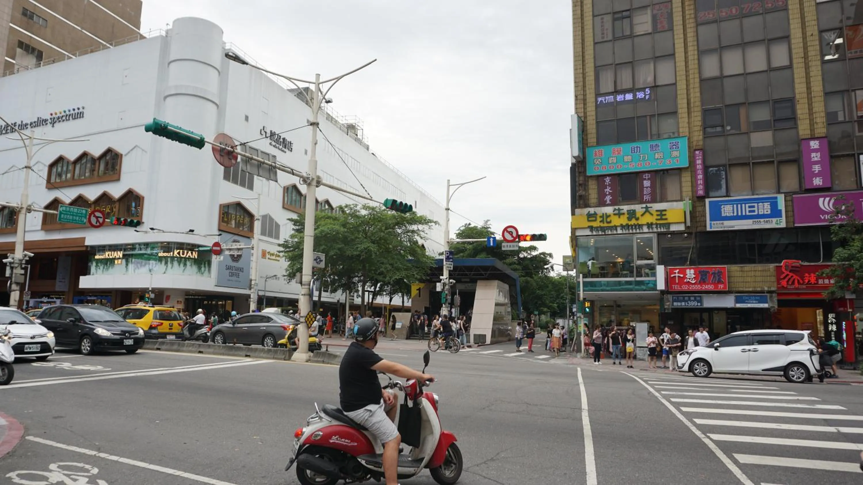 City view in Chian Huei Business Hotel