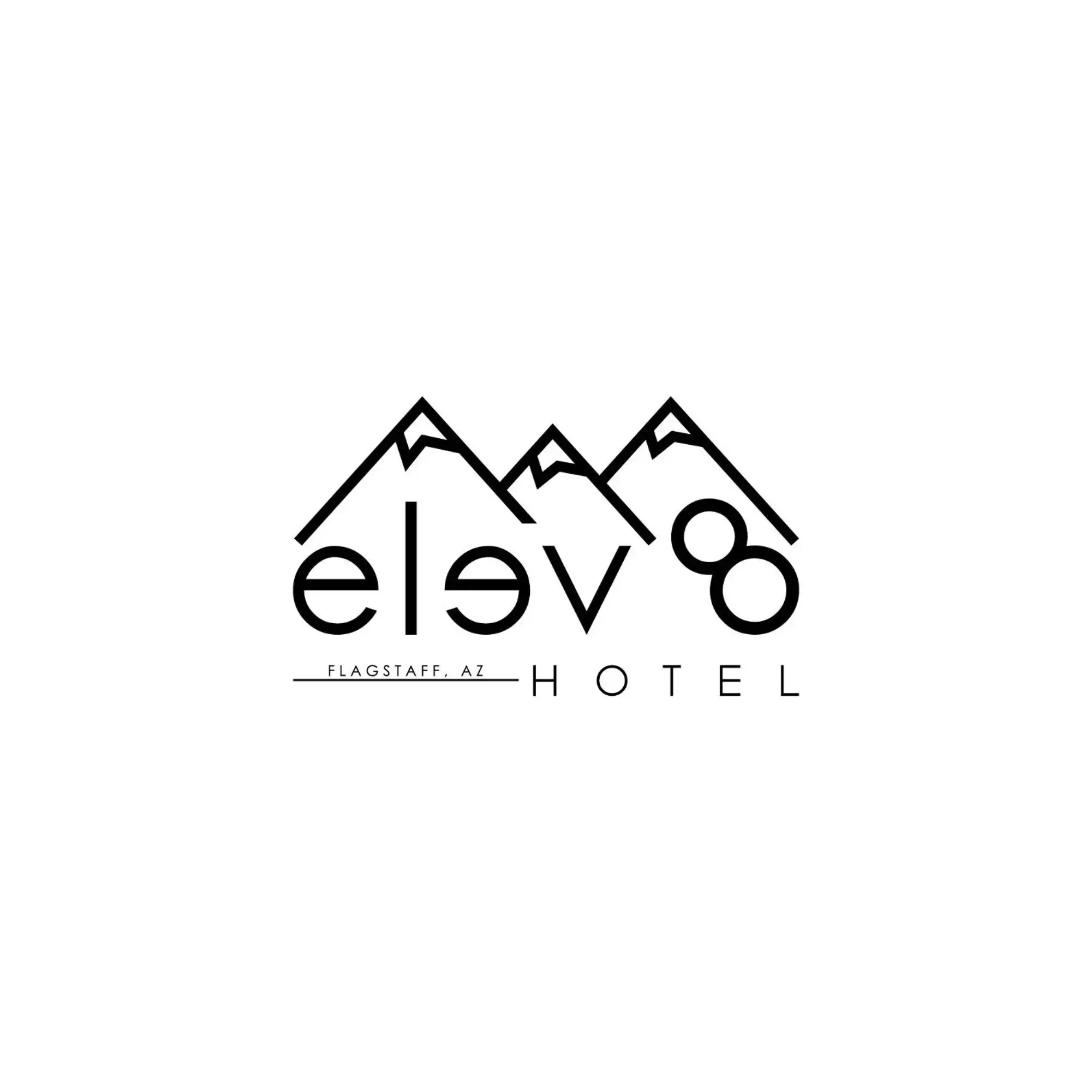 Property logo or sign in Hotel Elev8 Flagstaff I-40 Exit 198 Butler Ave