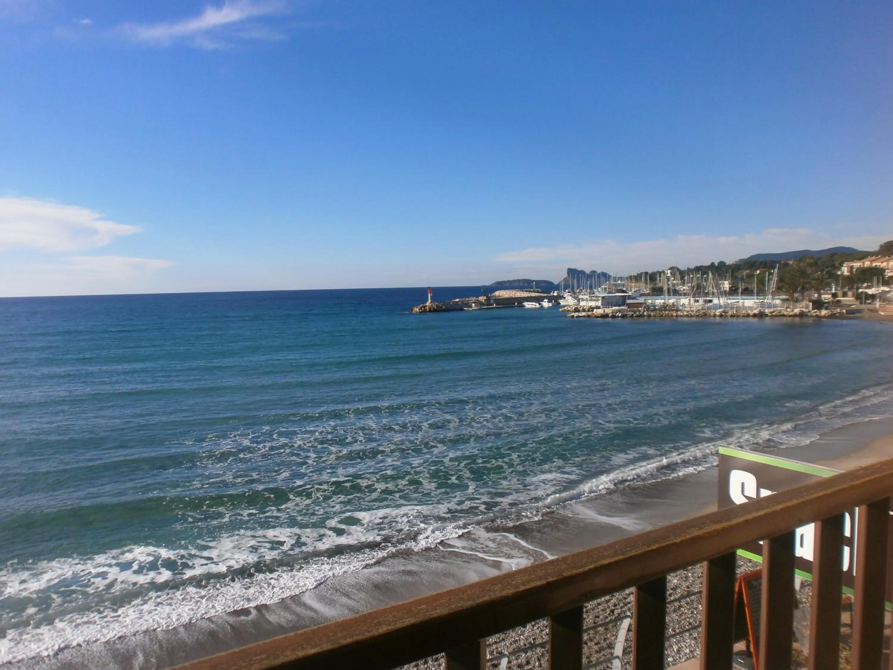 Sea view in Hotel Chanteplage