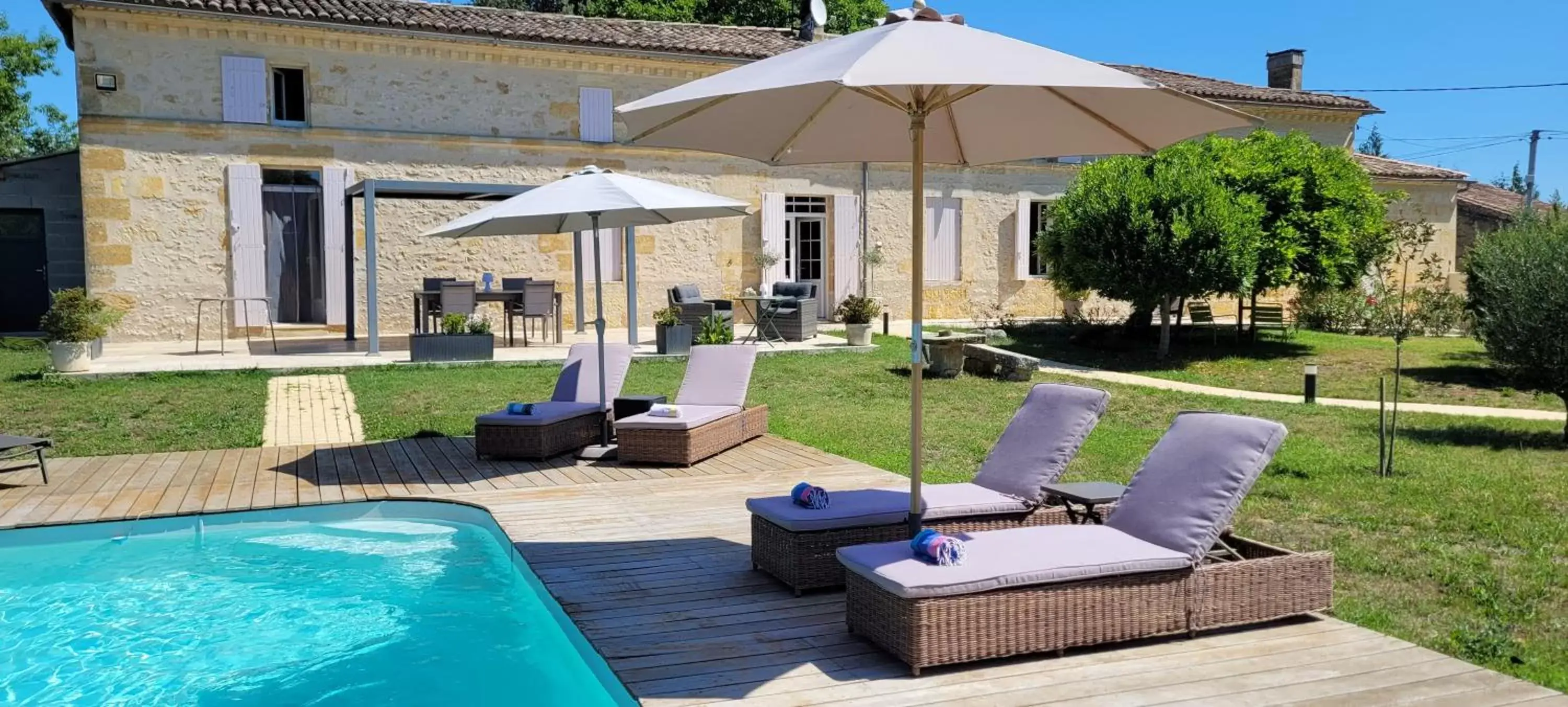 Pool view, Swimming Pool in La Vigneraie de Laura