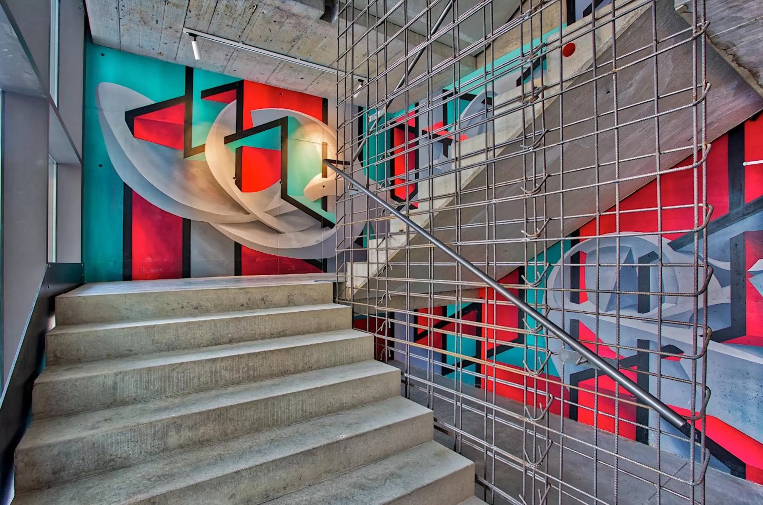 Decorative detail in Anda Venice Hostel