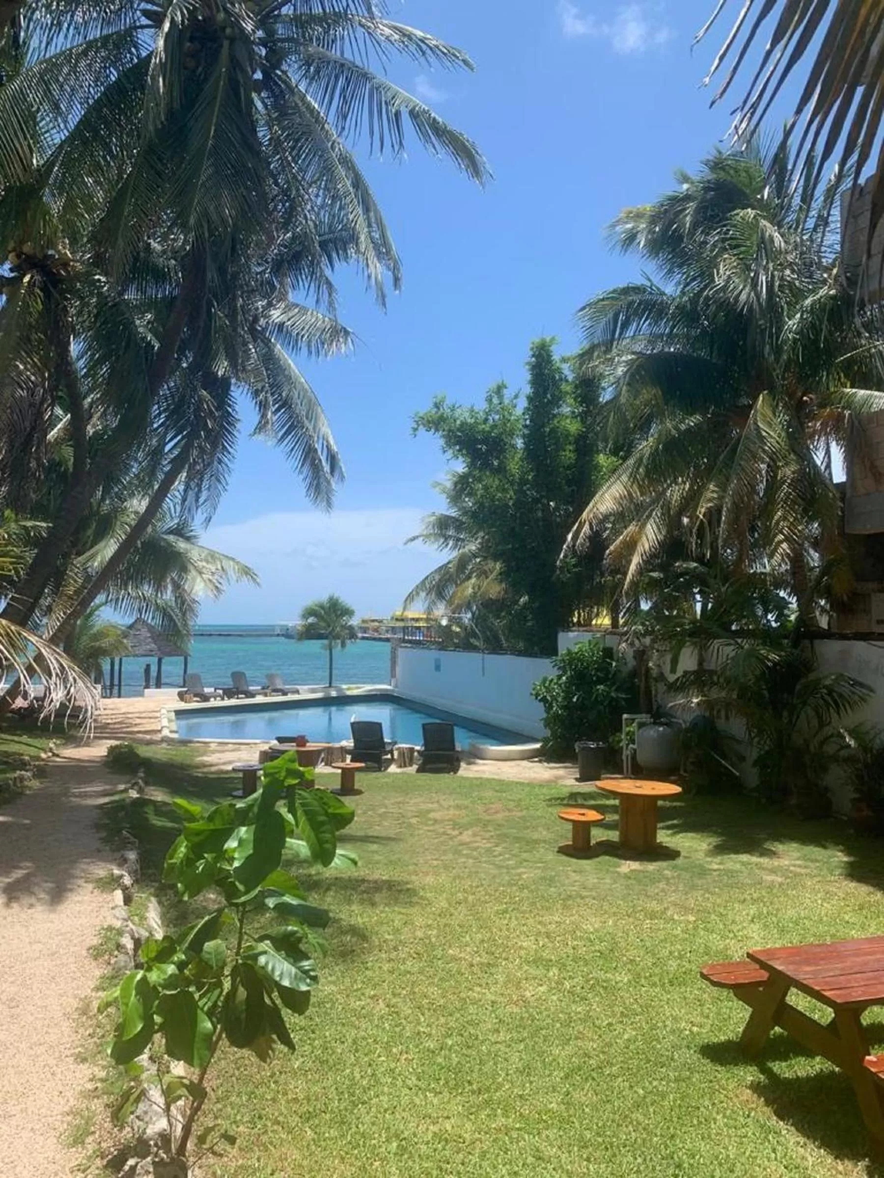 Swimming pool in Casa CARIBE Cancun
