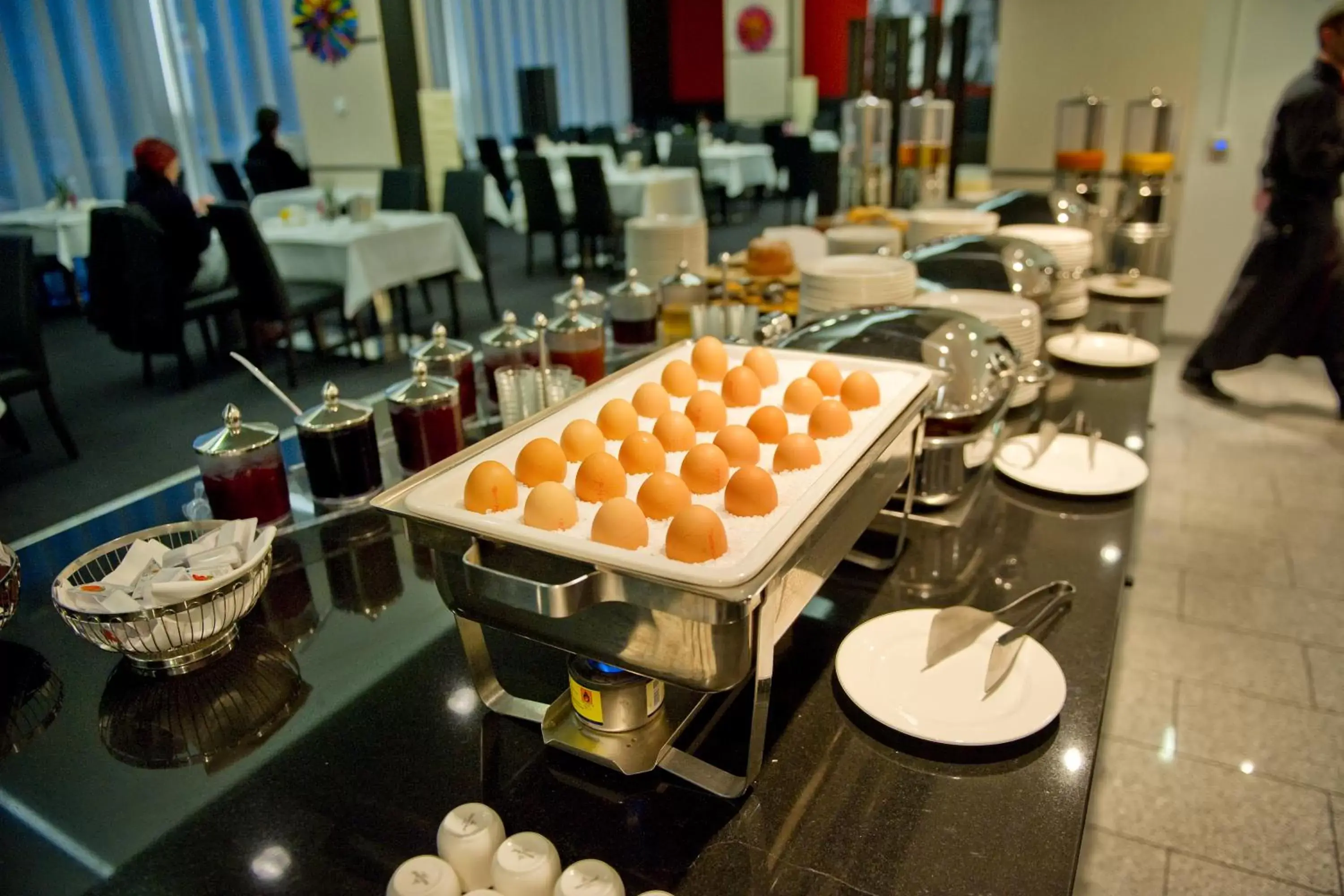 Buffet breakfast in Pannonia Tower