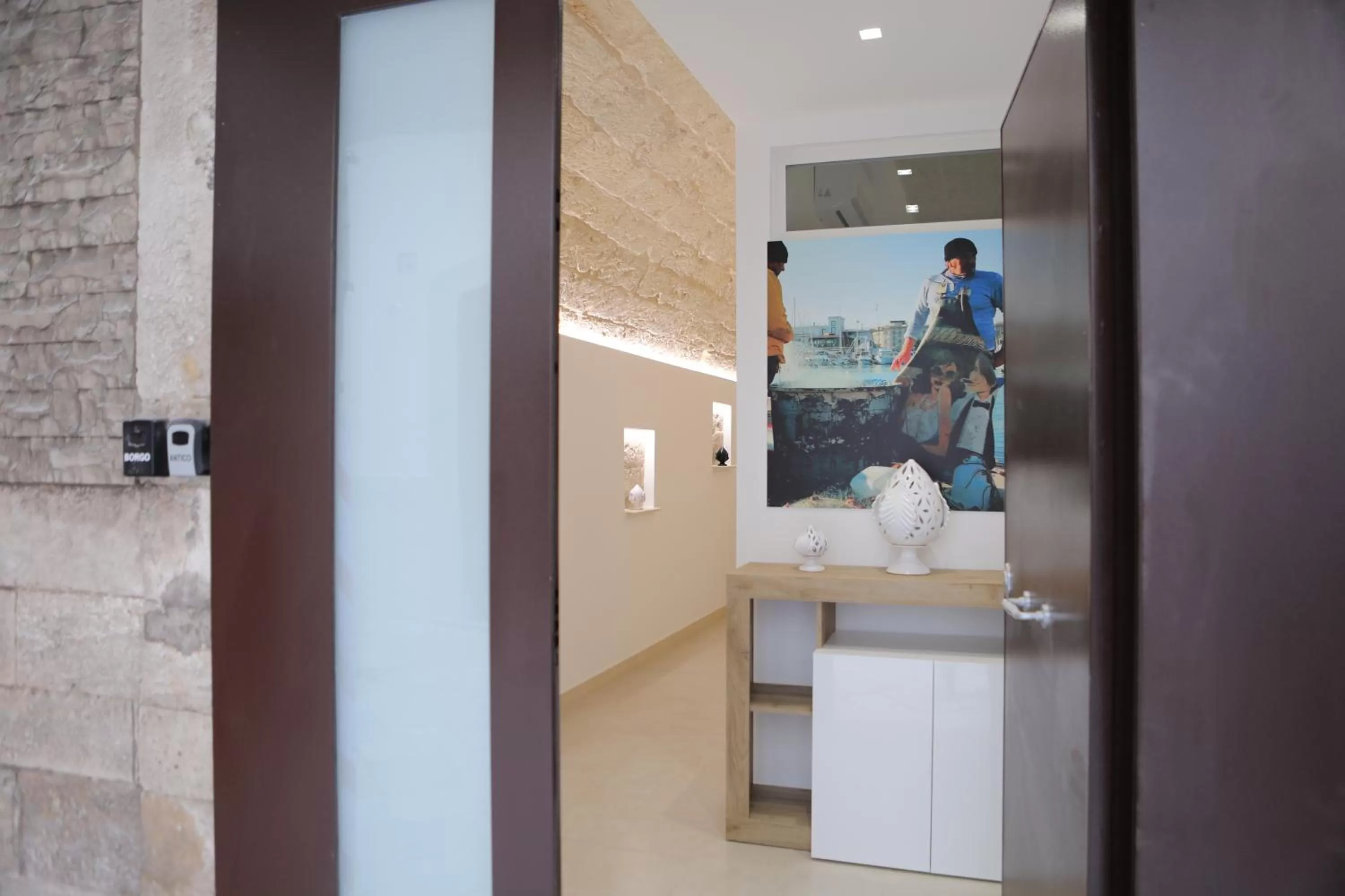 Facade/entrance in Al Guiscardo 8