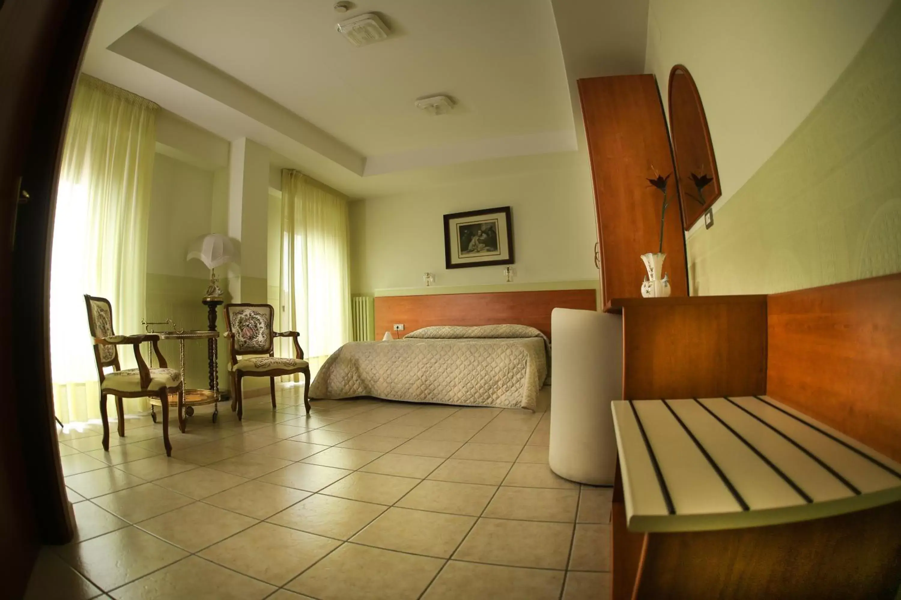 Photo of the whole room, Bed in Tourist Hotel