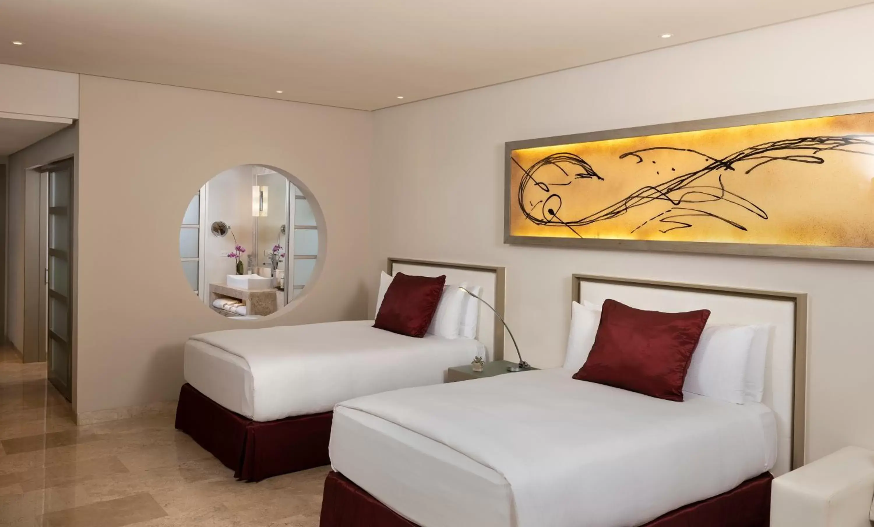 Bedroom, Bed in Paradisus La Perla - Adults Only All Inclusive