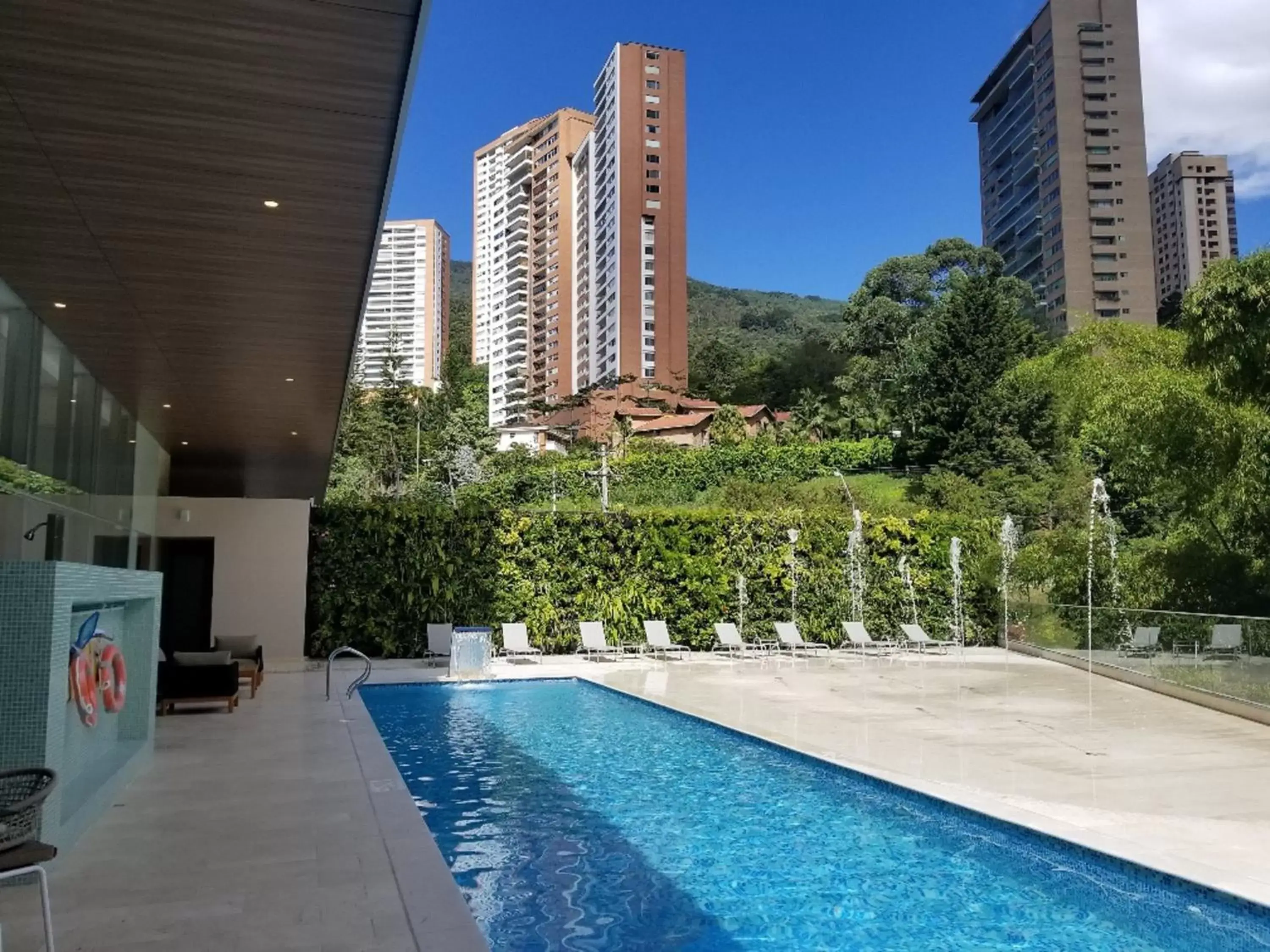 Swimming pool in Estelar La Torre Suites