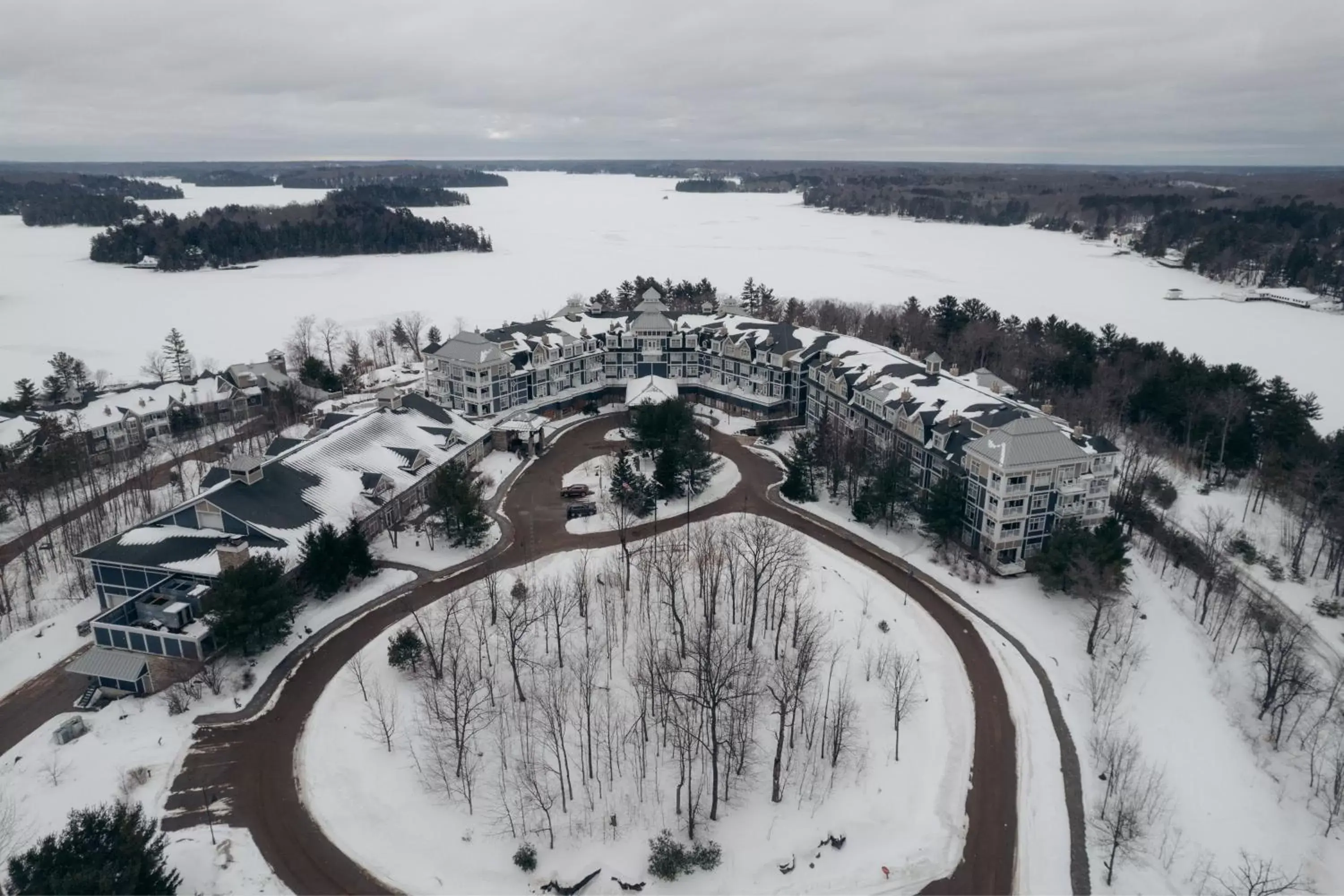 Property building, Bird's-eye View in JW Marriott The Rosseau Muskoka Resort & Spa