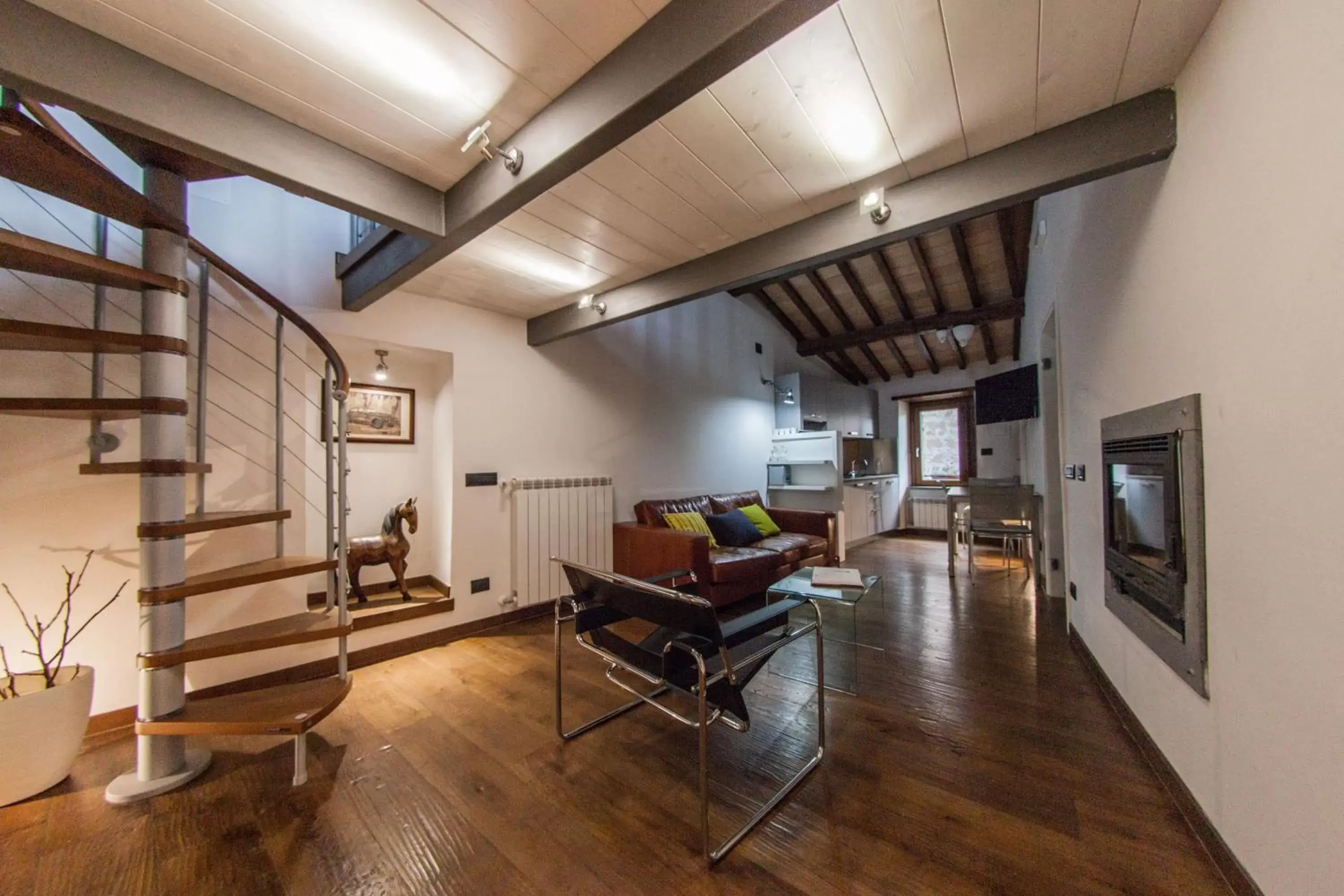 Kitchen or kitchenette, Seating Area in B&B Del Prato