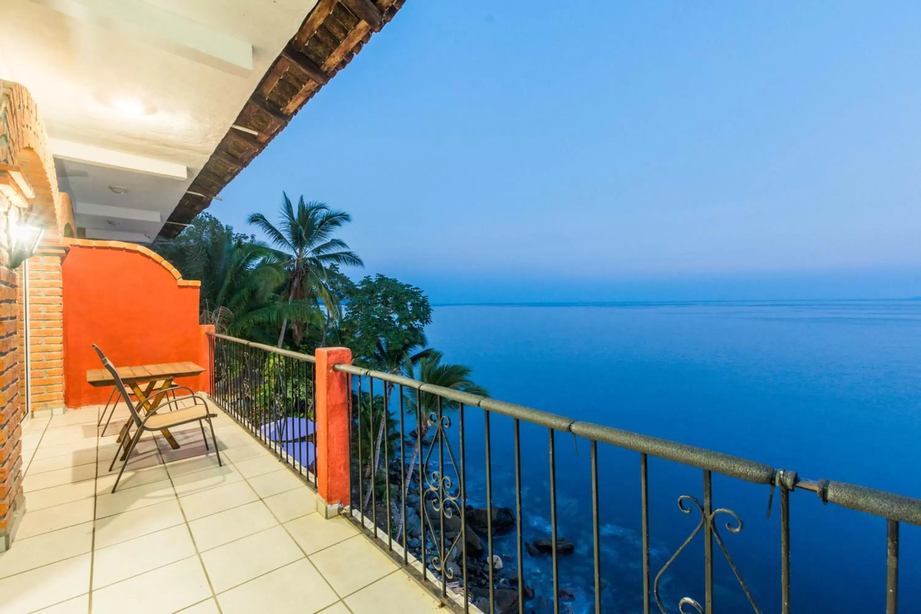 Balcony/Terrace in Traditional Sierra Leon Oceanfront Rooms - Adults Only