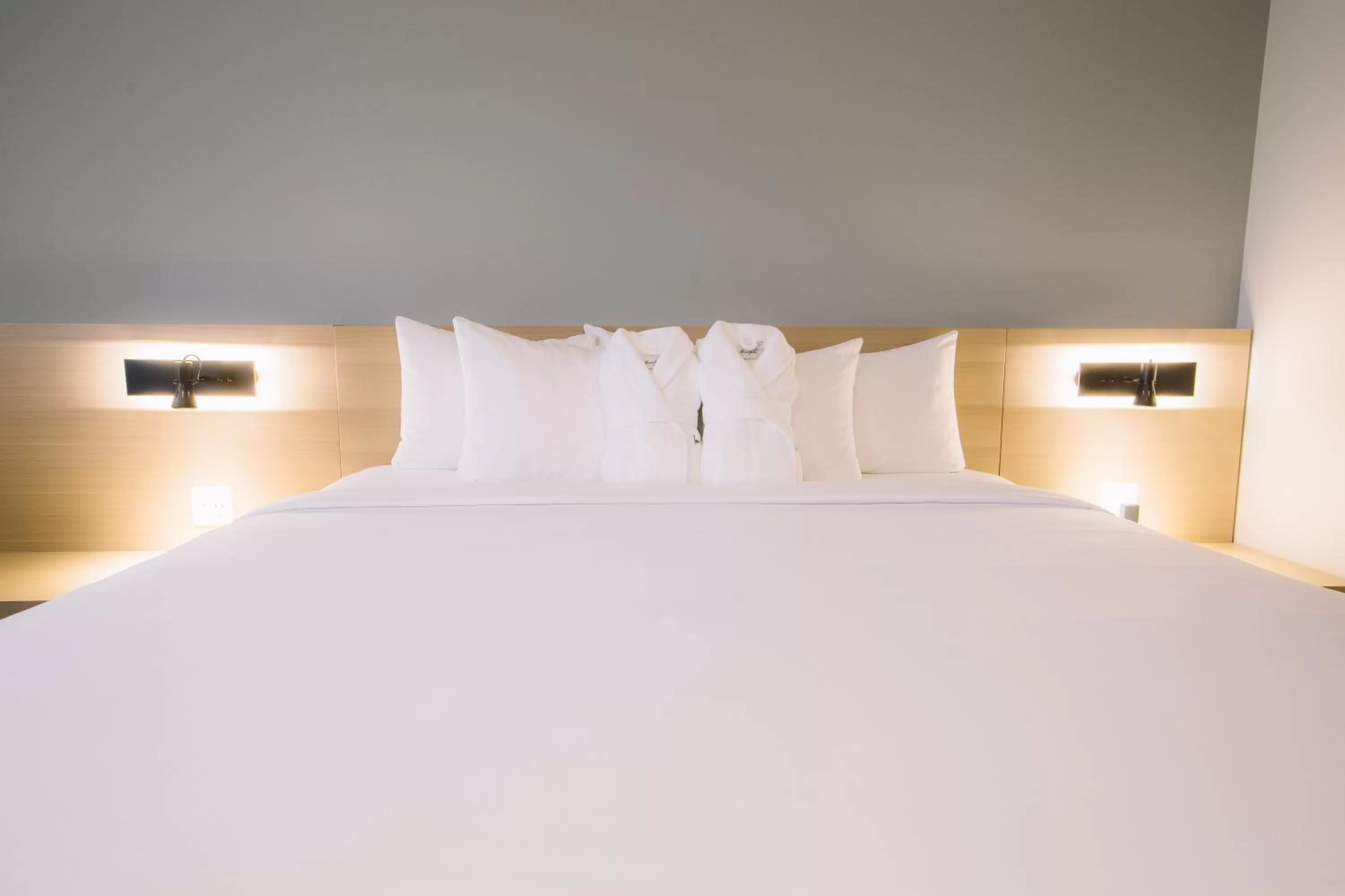 Bed in Inn at the Forks