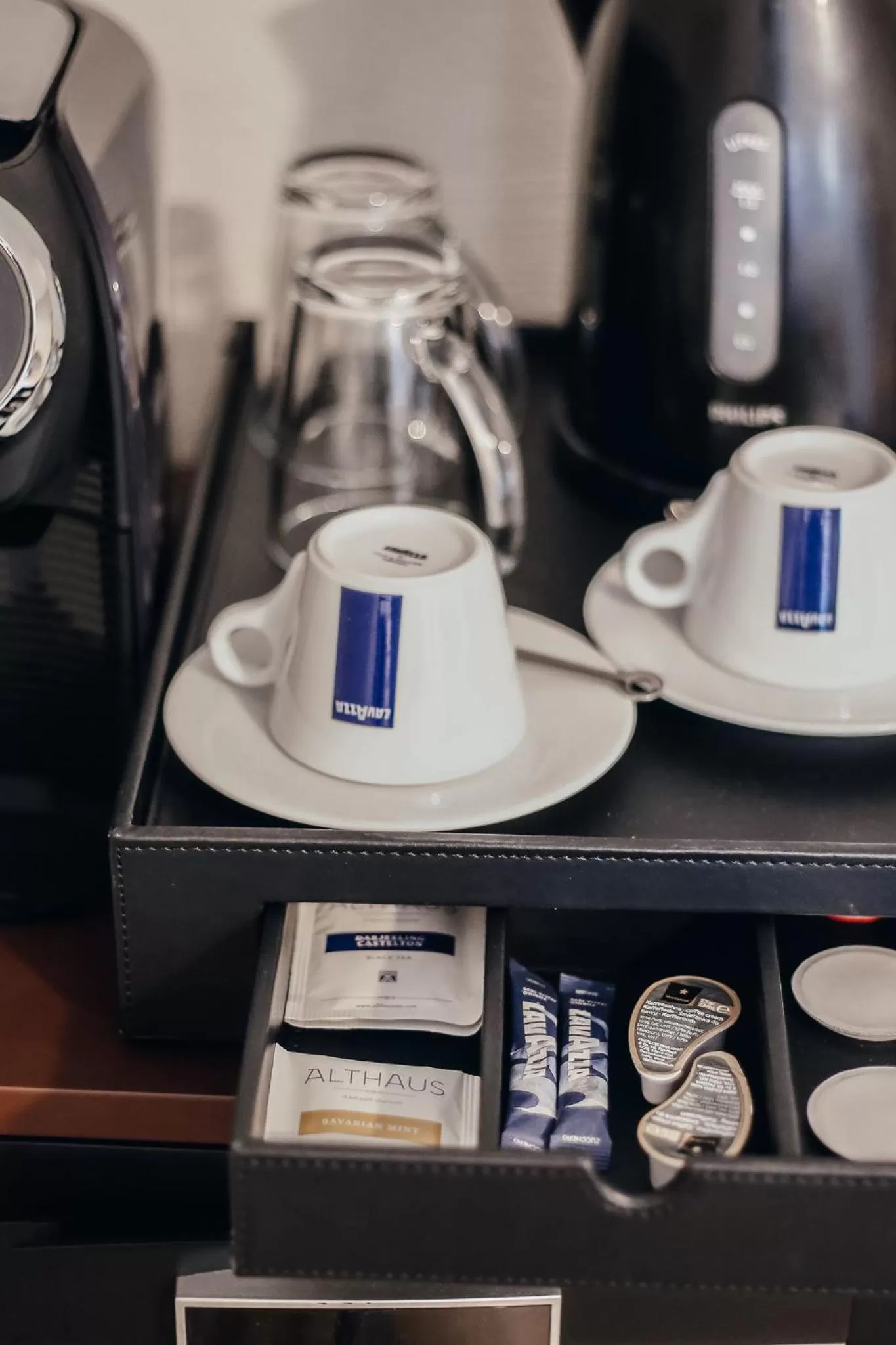 Coffee/tea facilities in Villa Bosco - Boutiquehotel