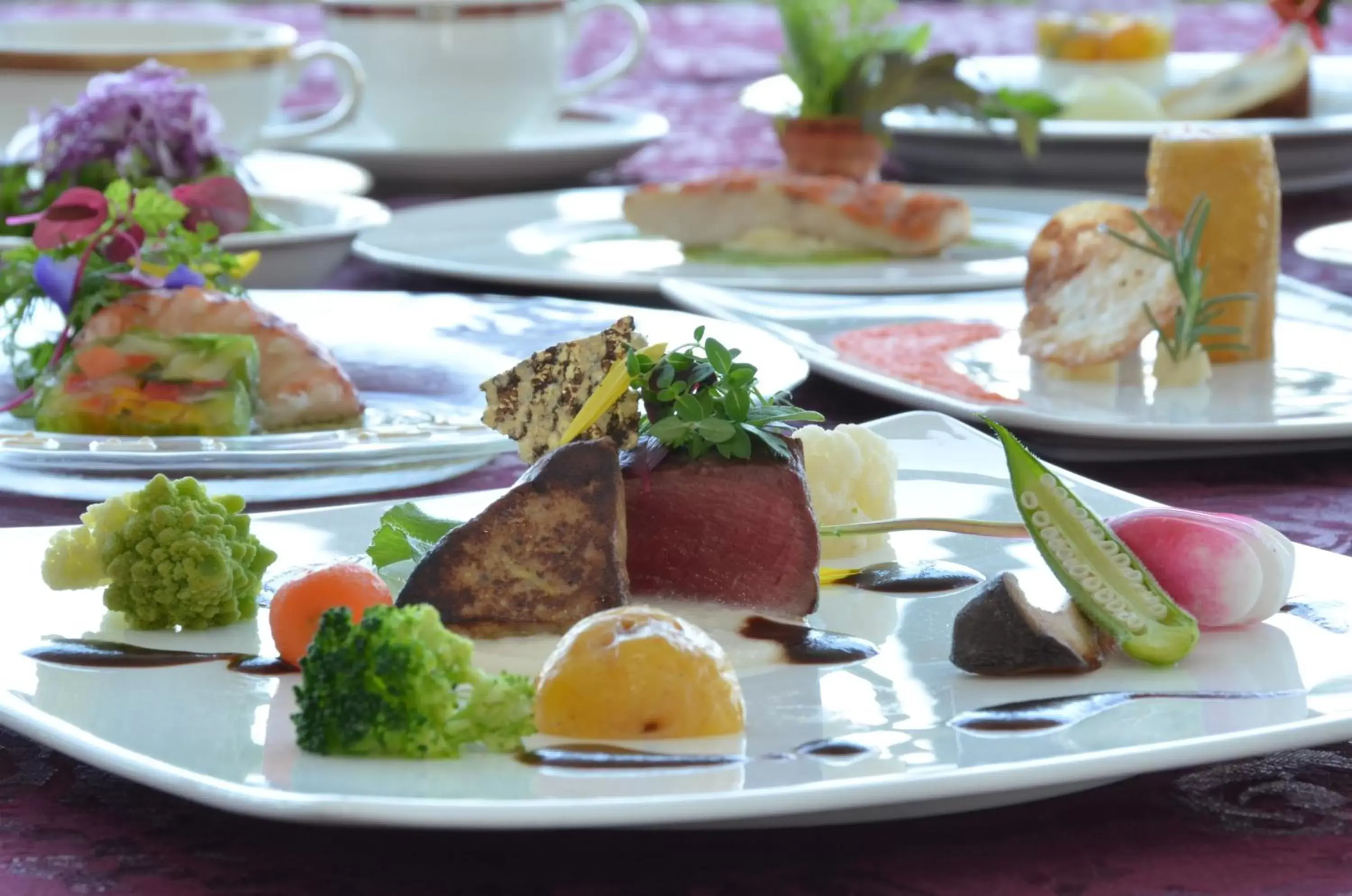 Food close-up in Hotel Kyocera