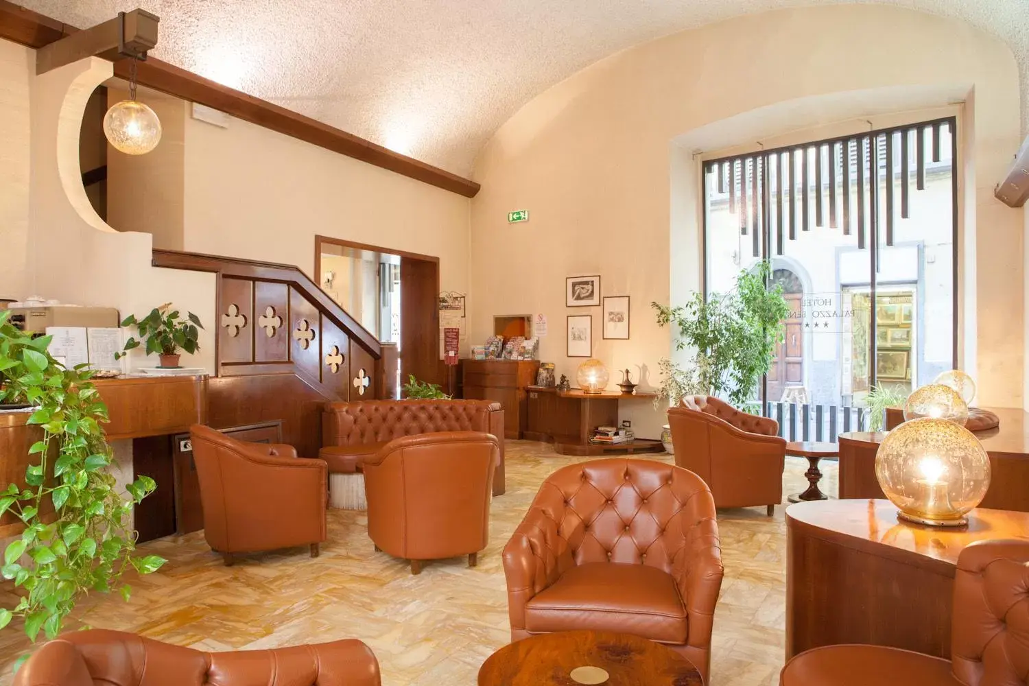 Restaurant/places to eat, Lobby/Reception in Hotel Palazzo Benci