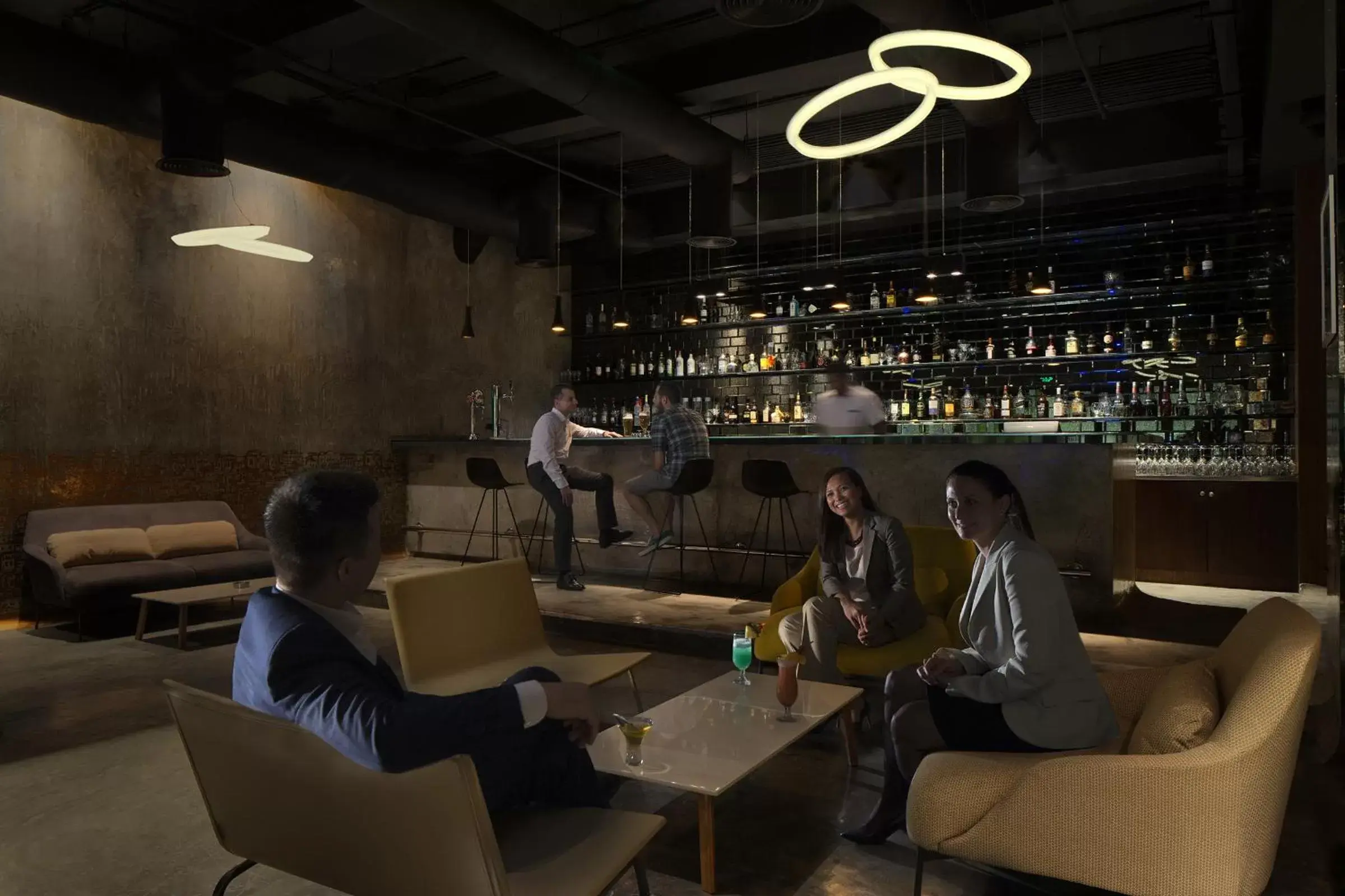 Lounge or bar in InterContinental Bahrain by IHG Lounge or bar in InterContinental Bahrain by IHG