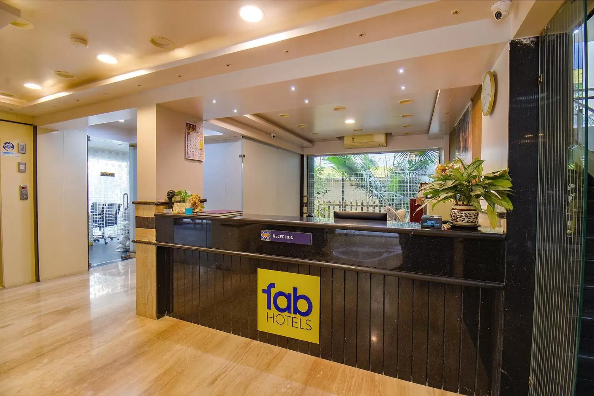 Lobby or reception in FabHotel SR Wakad - Nr Mall of Millenium Lobby or reception in FabHotel SR Wakad - Nr Mall of Millenium