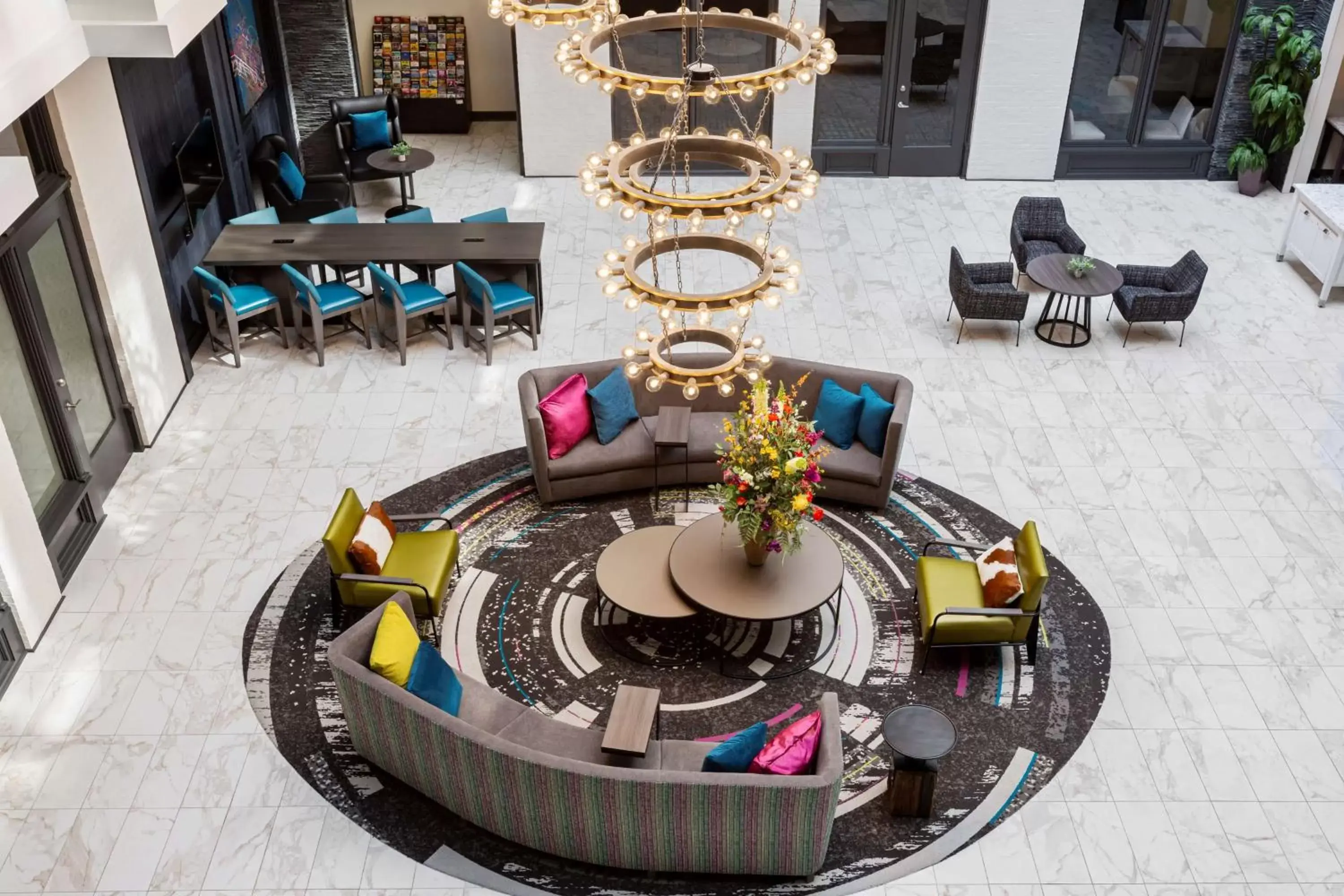 Lobby or reception in Homewood Suites by Hilton Nashville Downtown