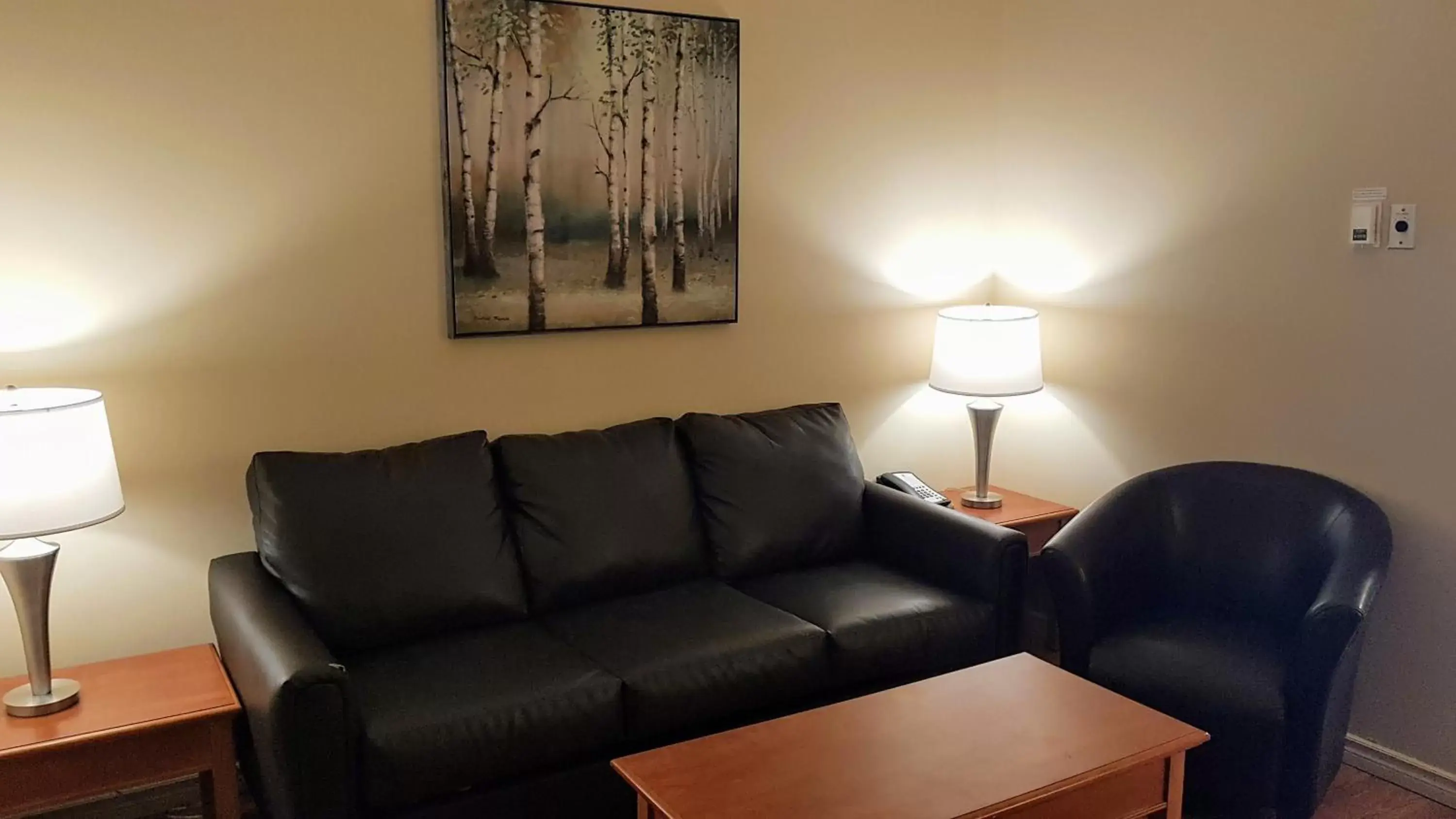 Living room, Seating Area in Sunset Mountain Inn