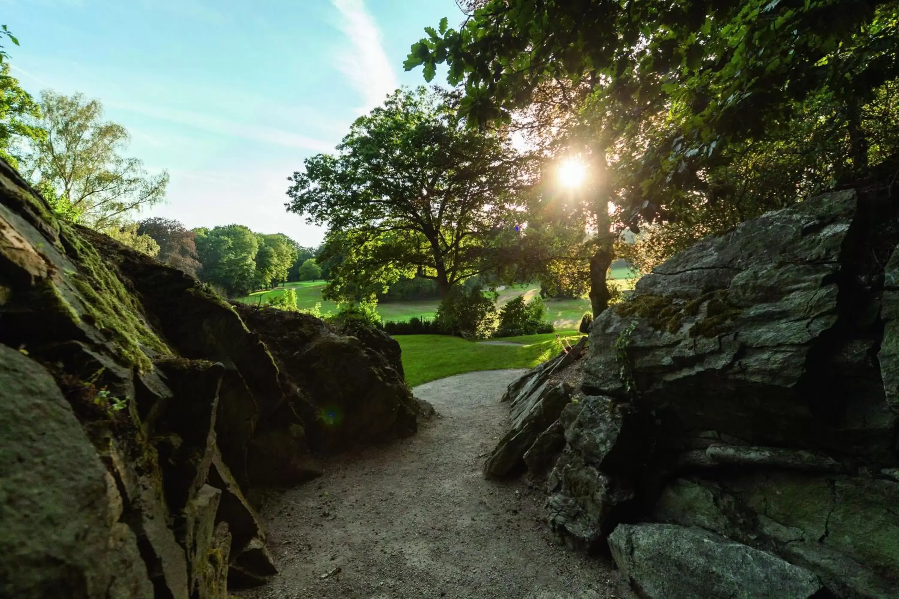 Garden in Schlosshotel Kronberg - Hotel Frankfurt