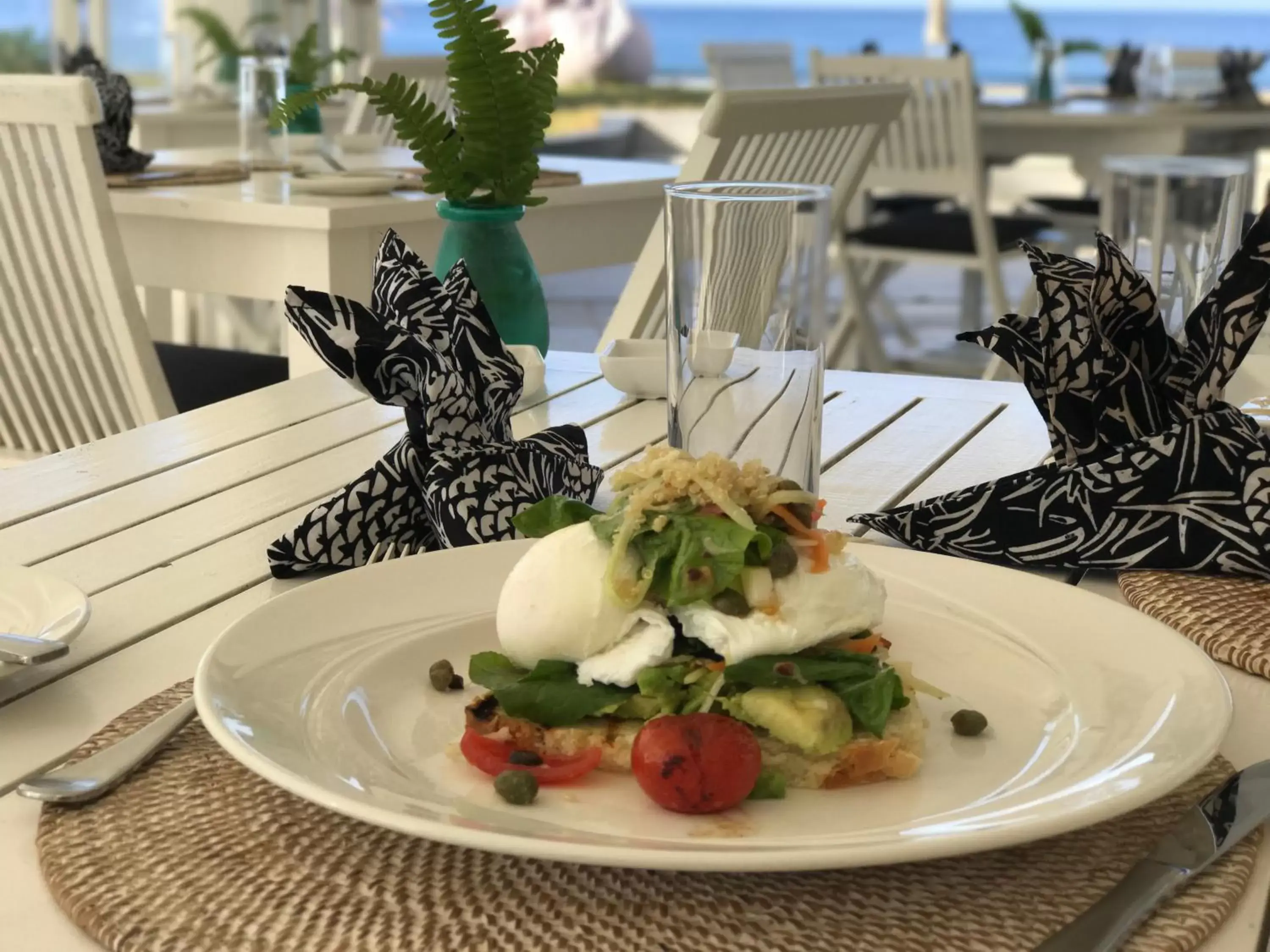 Food close-up in Tamanu on the Beach