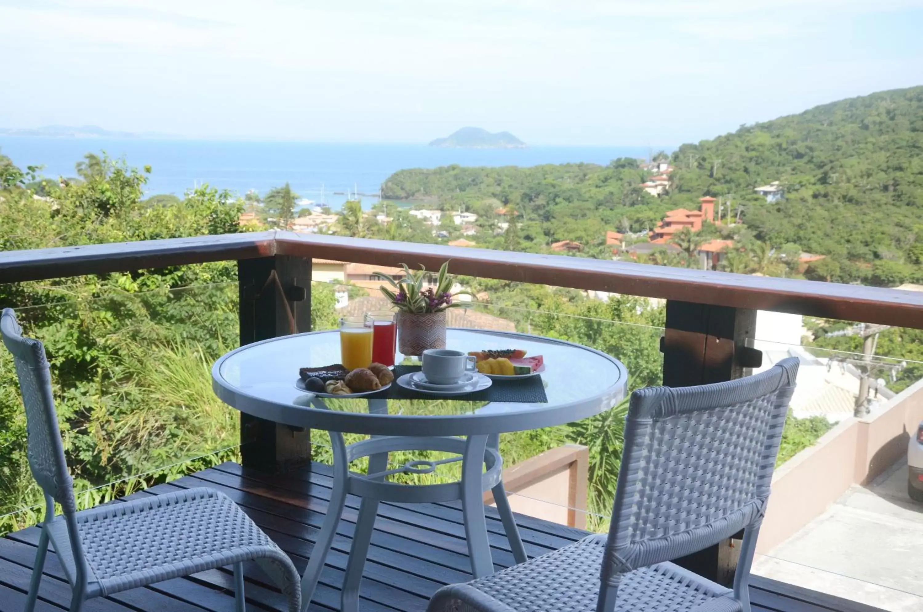 Balcony/Terrace in Ilha Branca Exclusive Hotel