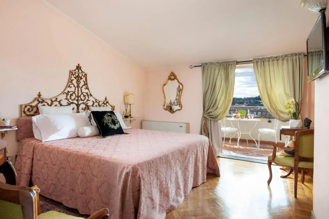 City view, Bed in Hotel Principe City view, Bed in Hotel Principe