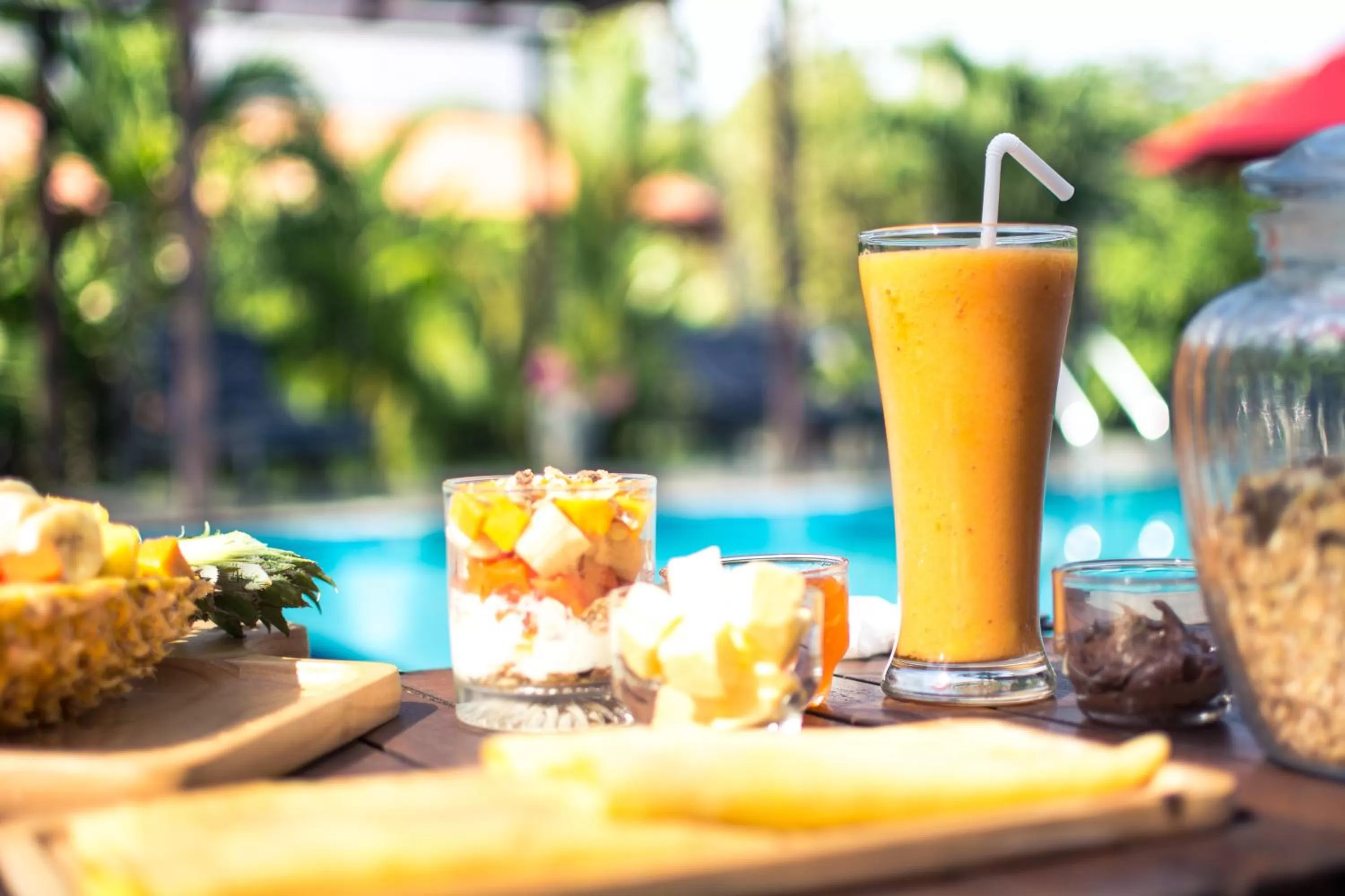 Food and drinks in Weligama Ocean Breeze