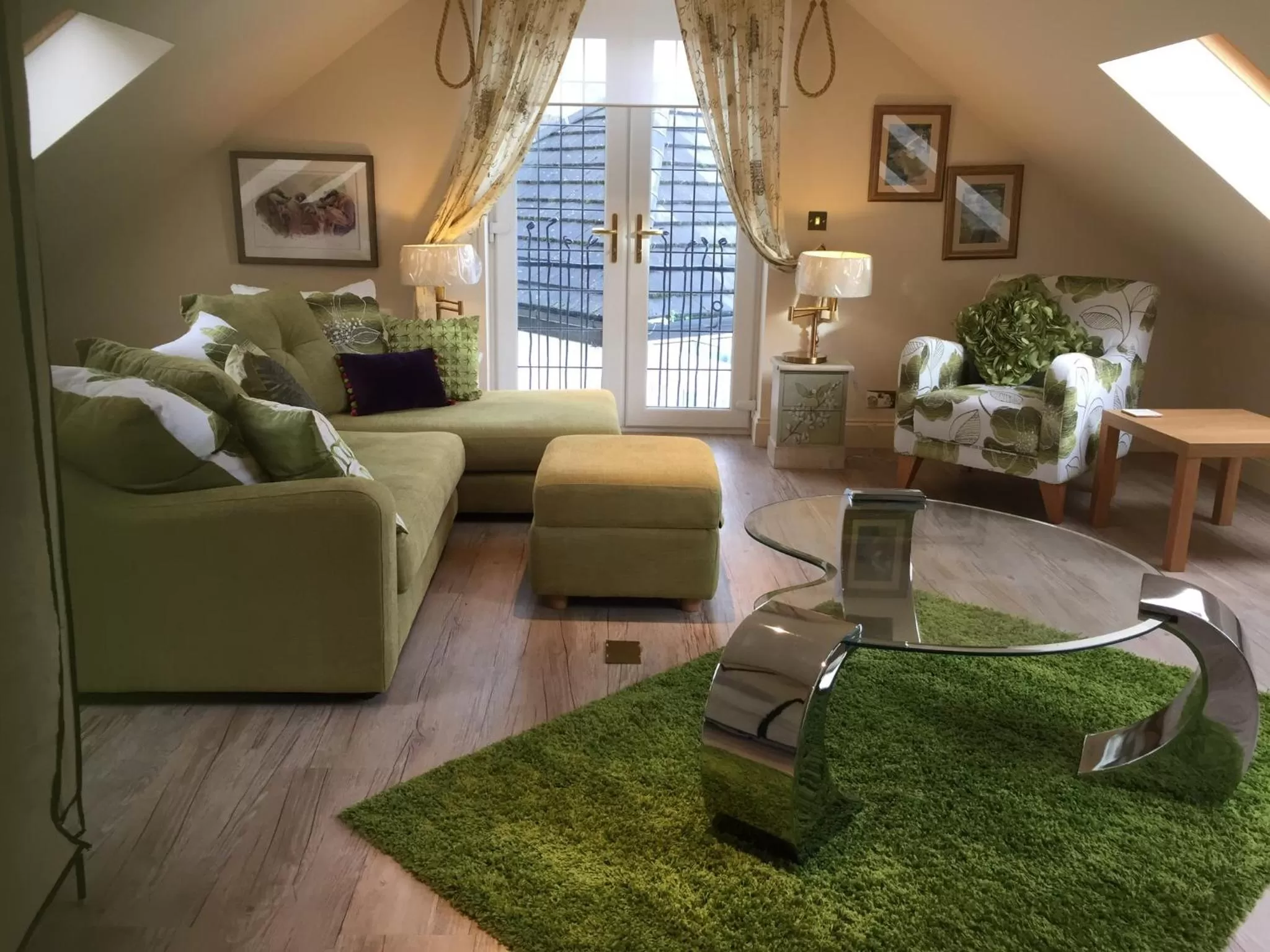 Living room, Seating Area in Retreat at The Knowe Auchincruive Estate