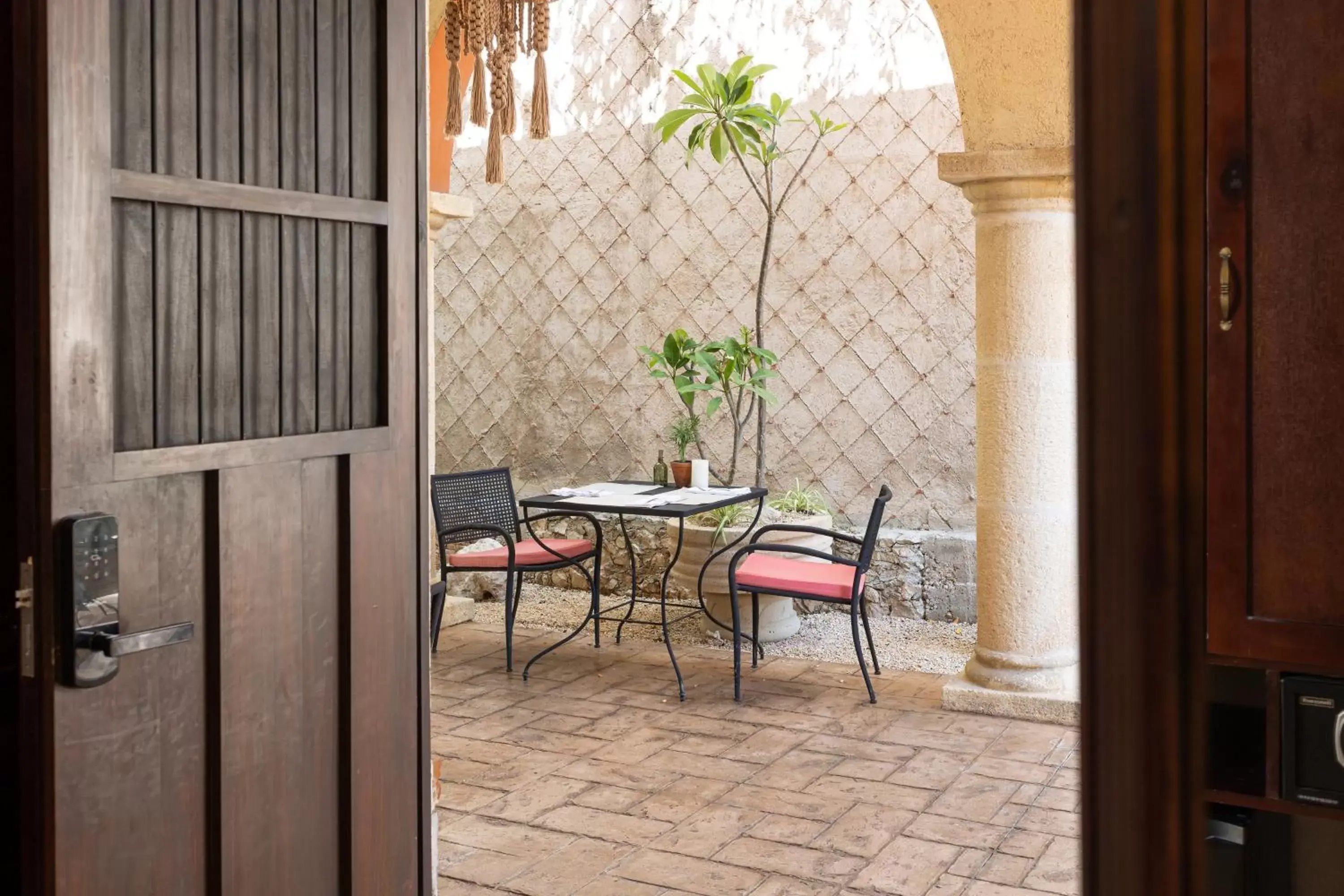 Patio in Casa Dos Lirios Hotel Boutique