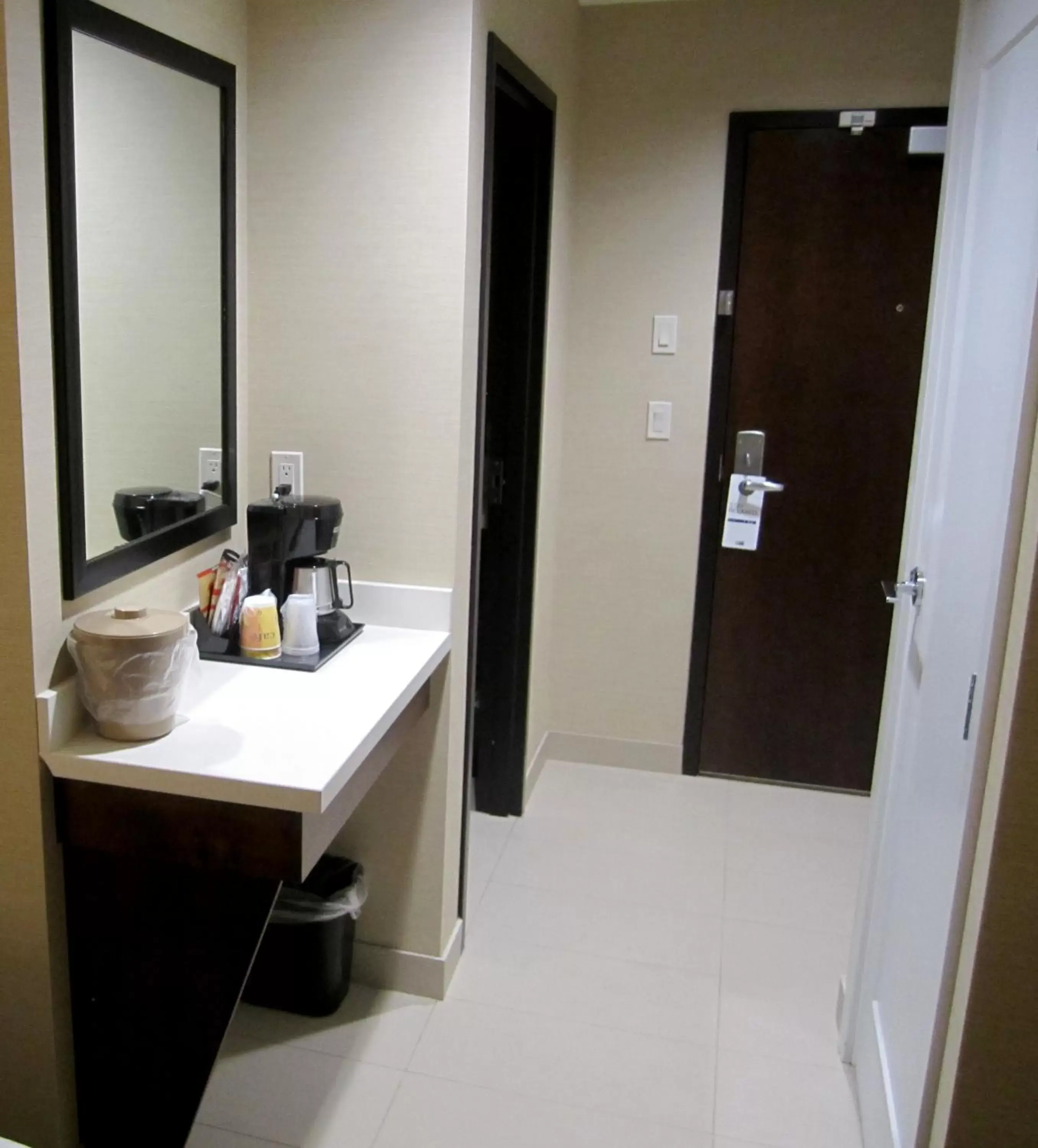 Coffee/tea facilities, Bathroom in Holiday Inn Express Golden-Kicking Horse, an IHG Hotel