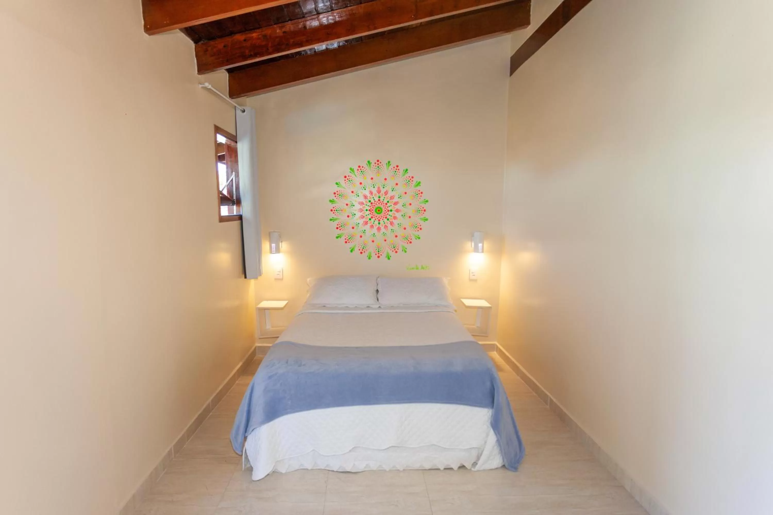 Bed in Ubatuba Ecologic Pousada