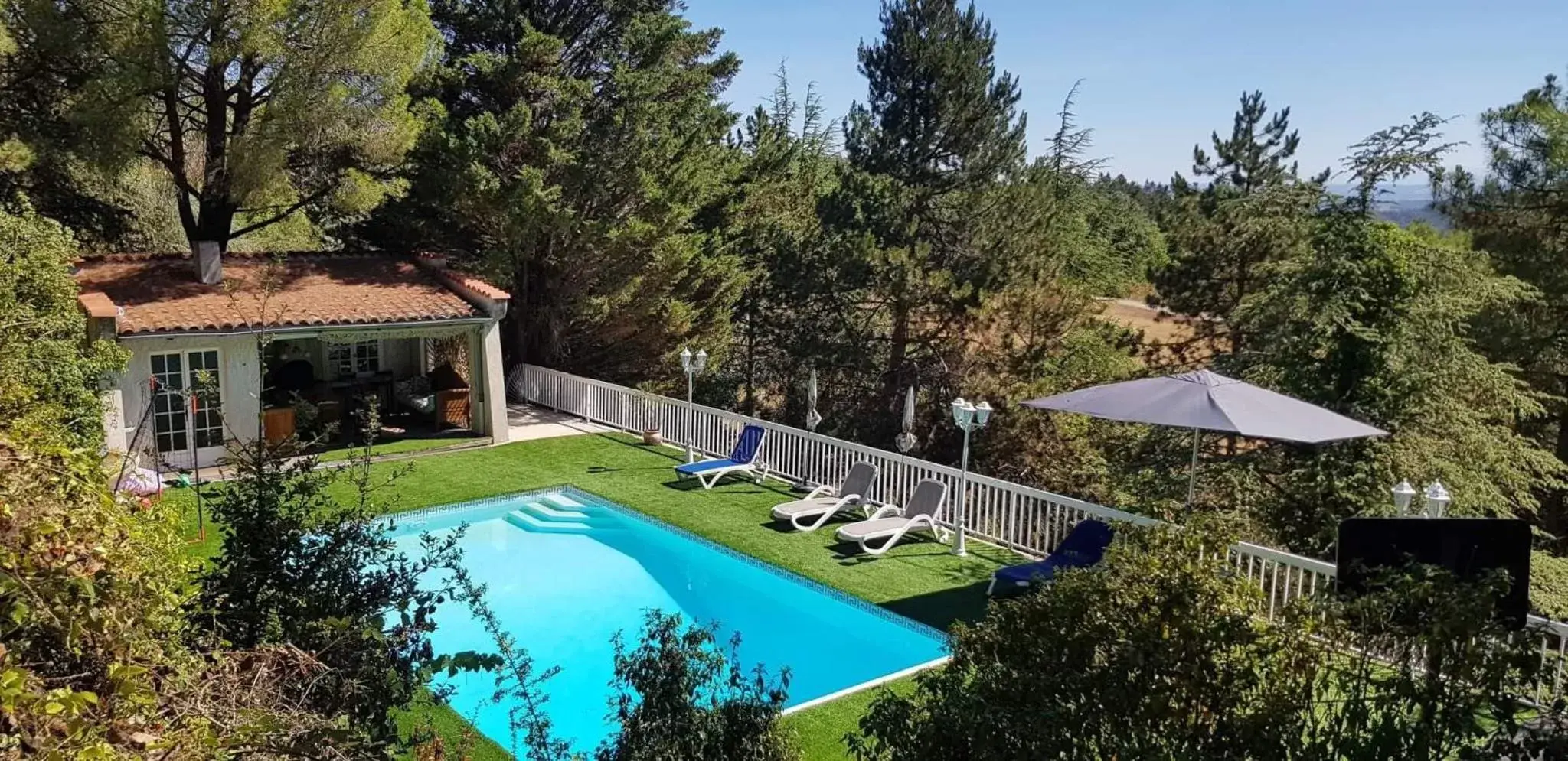 Pool view, Swimming Pool in Tikazéla - Domaine Ombre et Lumière