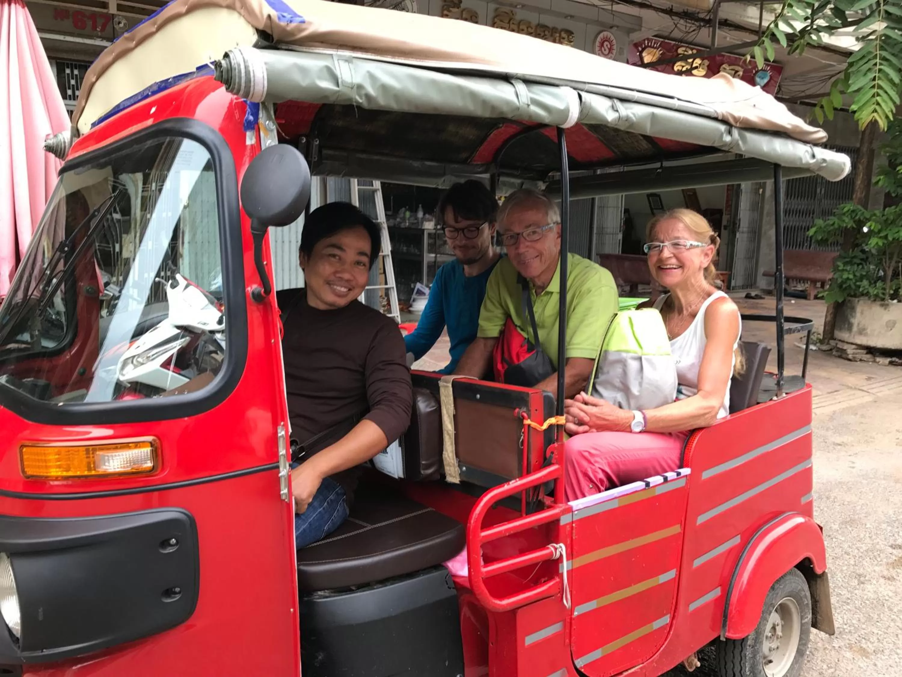 group of guests in Royal Hotel
