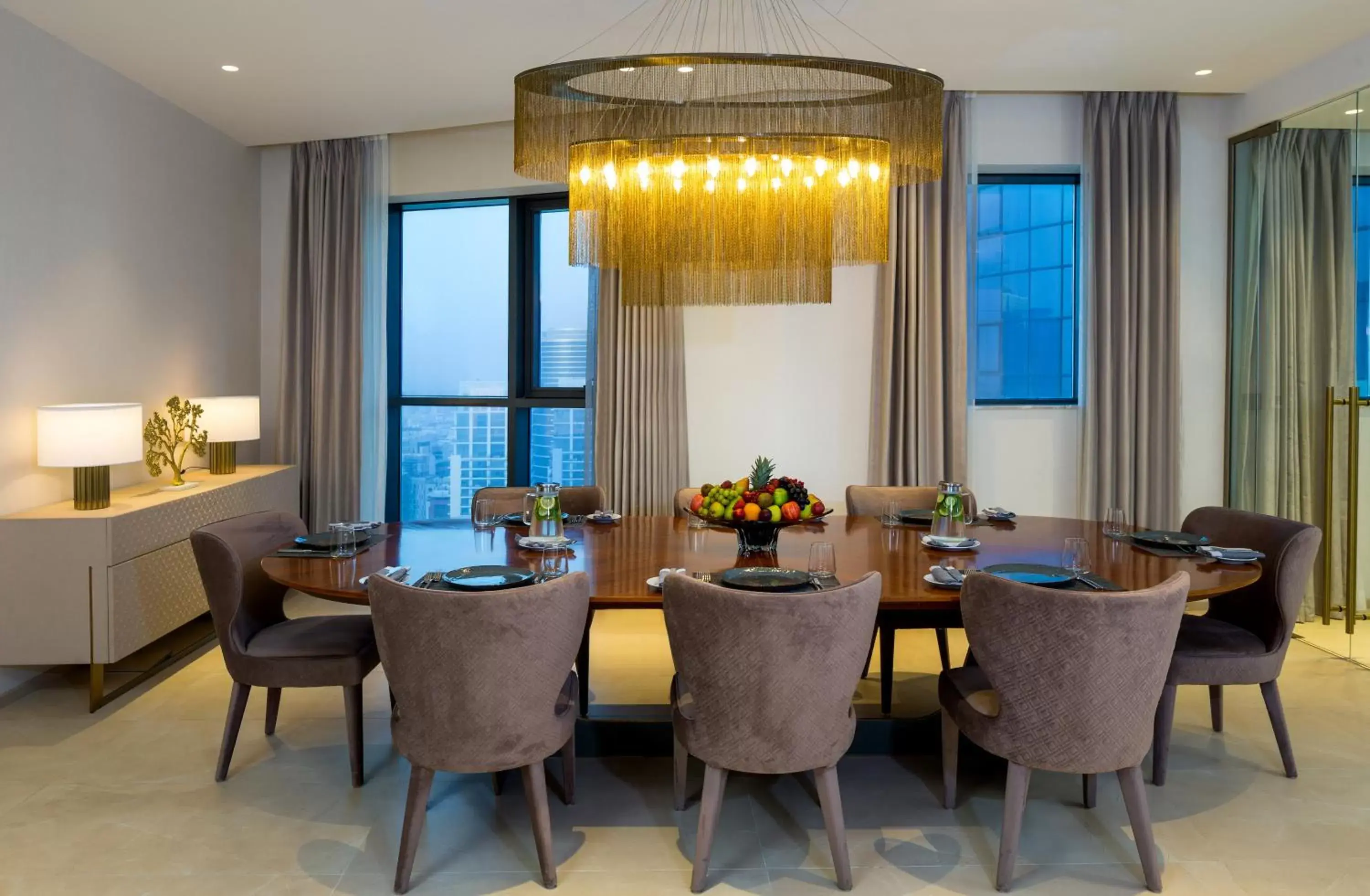 Dining area in Millennium Place Barsha Heights Hotel Apartments