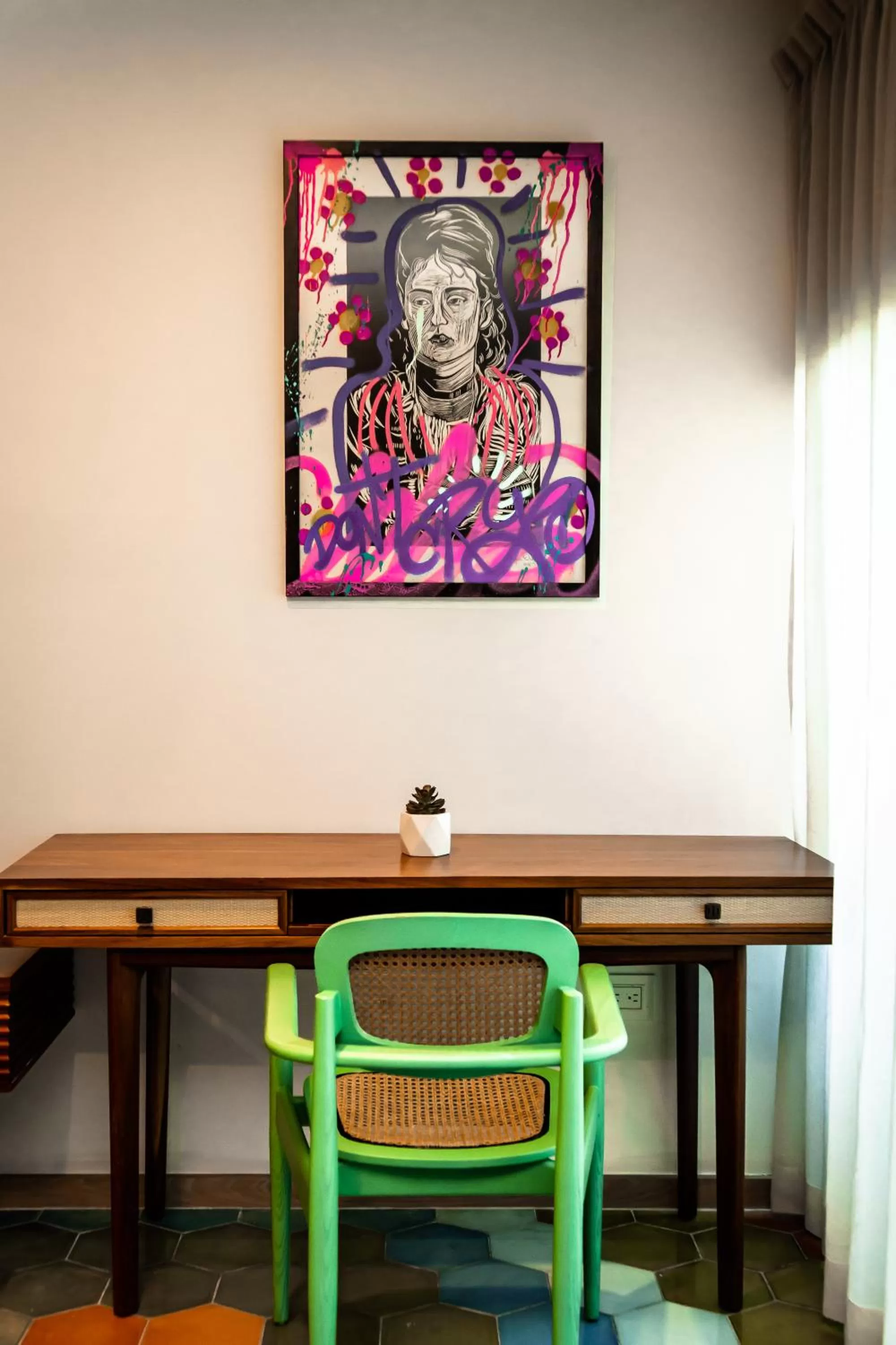 Decorative detail in Auténtico Vertical Playa del Carmen