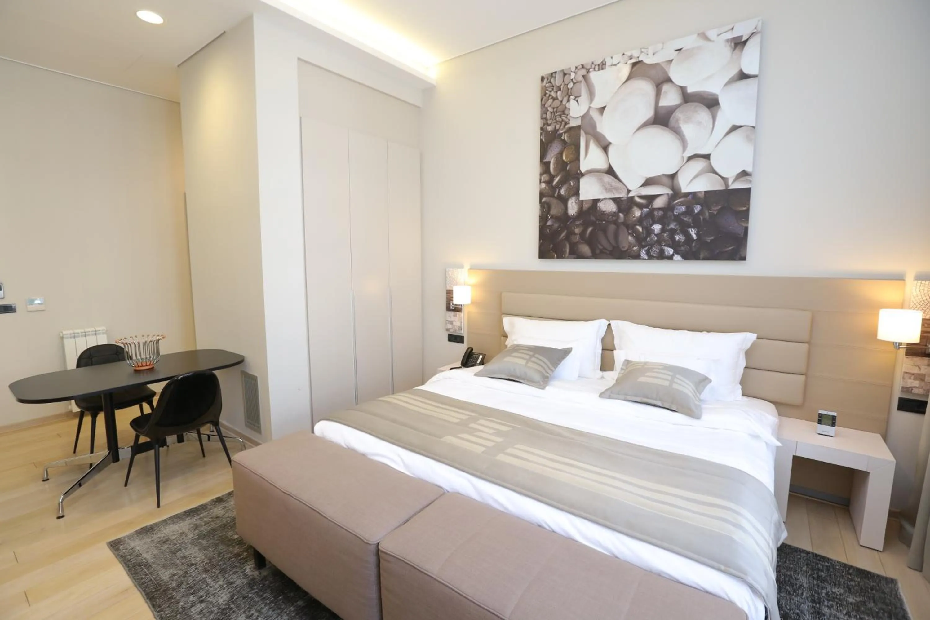 Bed in Zepter Hotel Belgrade, member of Zepter Hotels