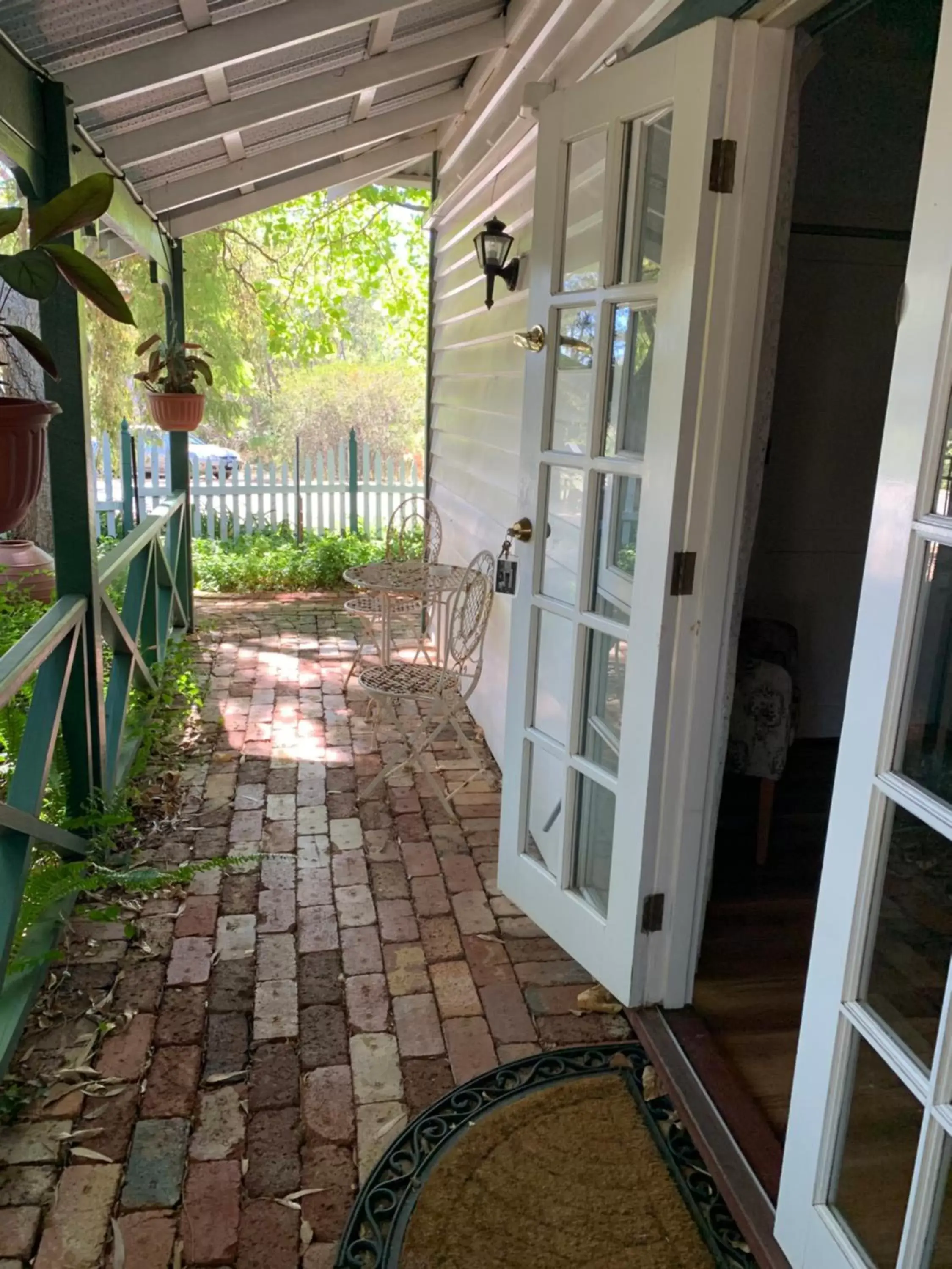 Patio, Bathroom in Rosebridge House Bed & Breakfast Adult Retreat