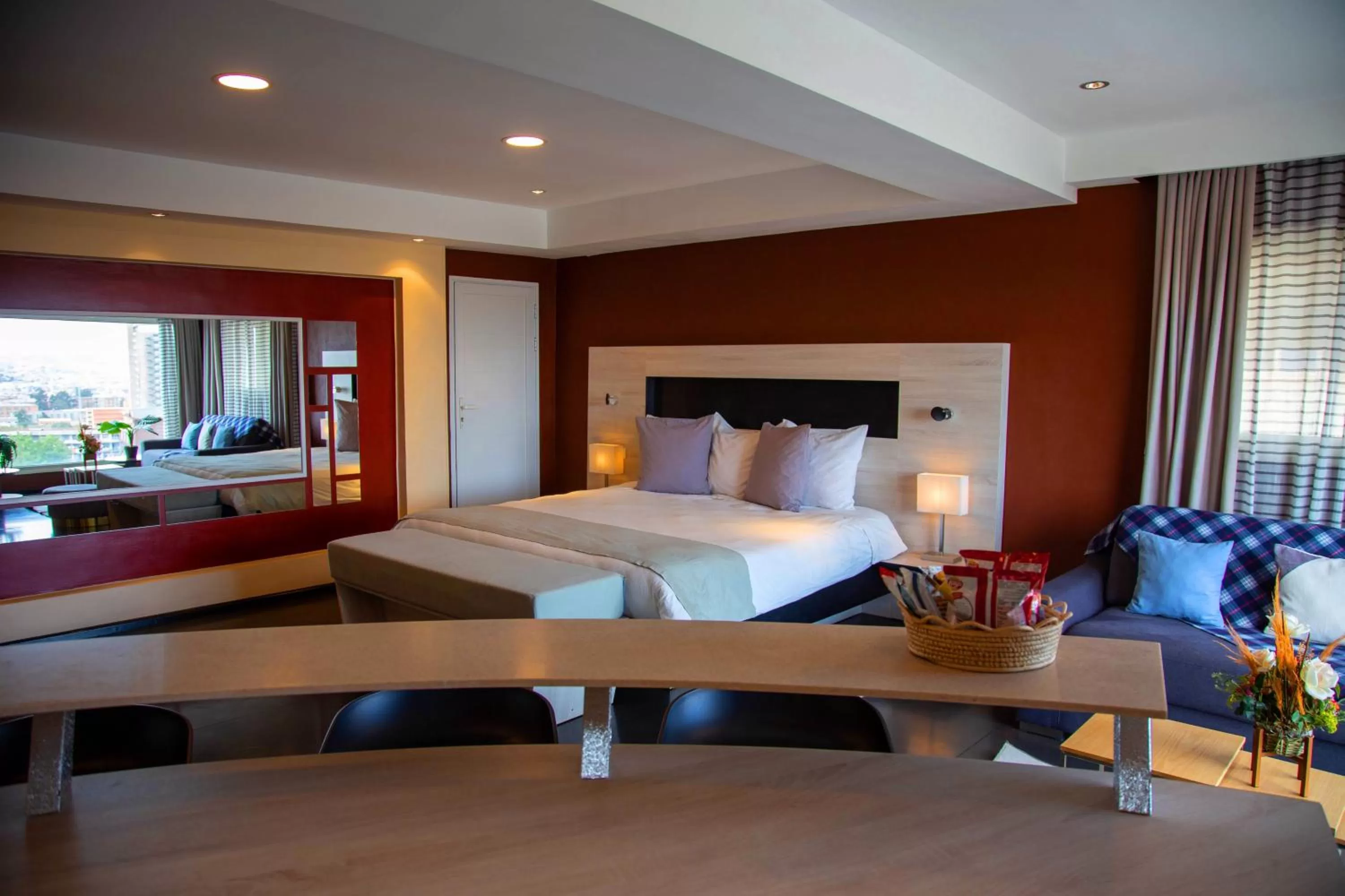 Bed in Hotel La Villette