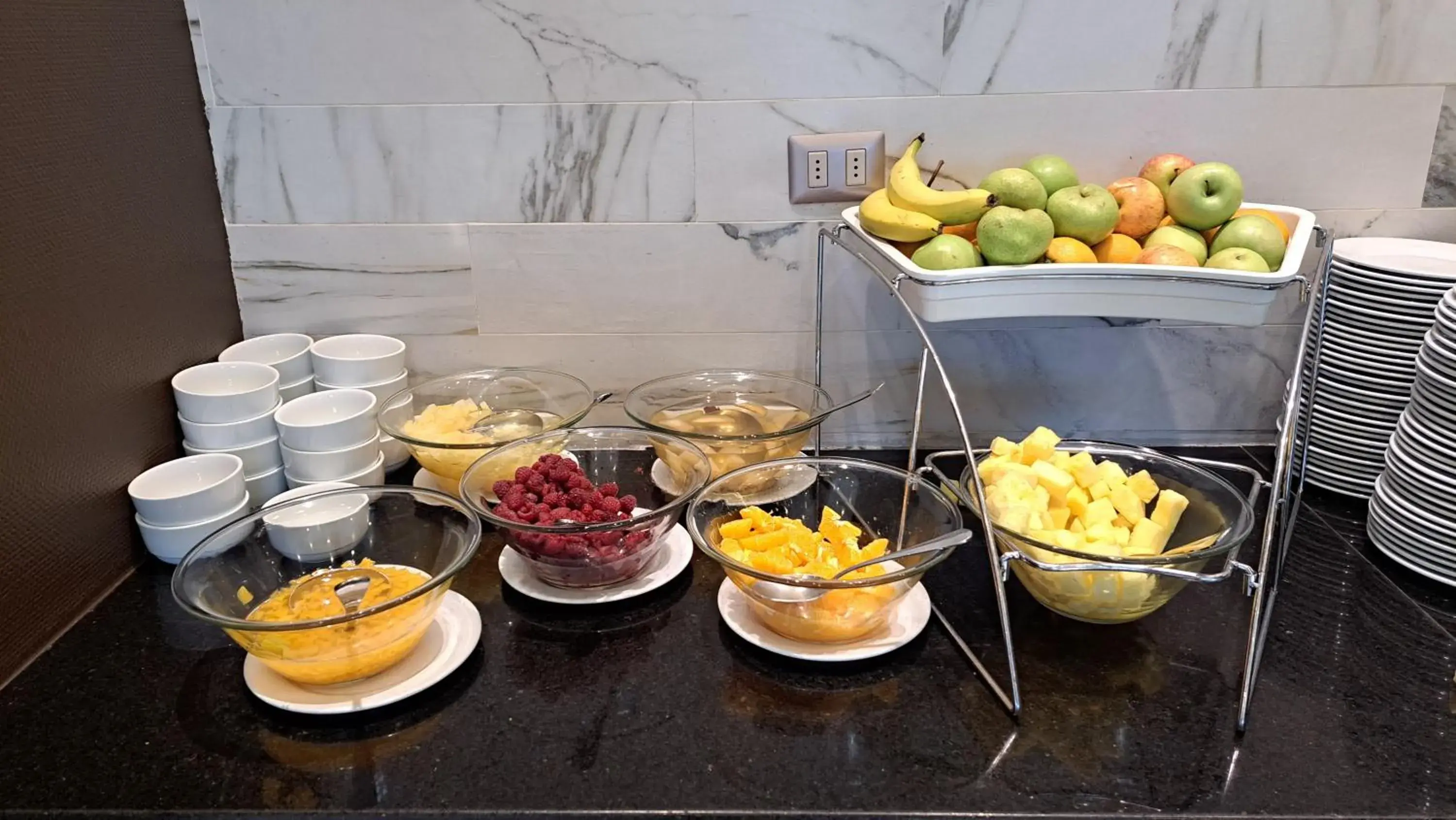 Buffet breakfast, Food in Hotel Diego de Almagro Osorno