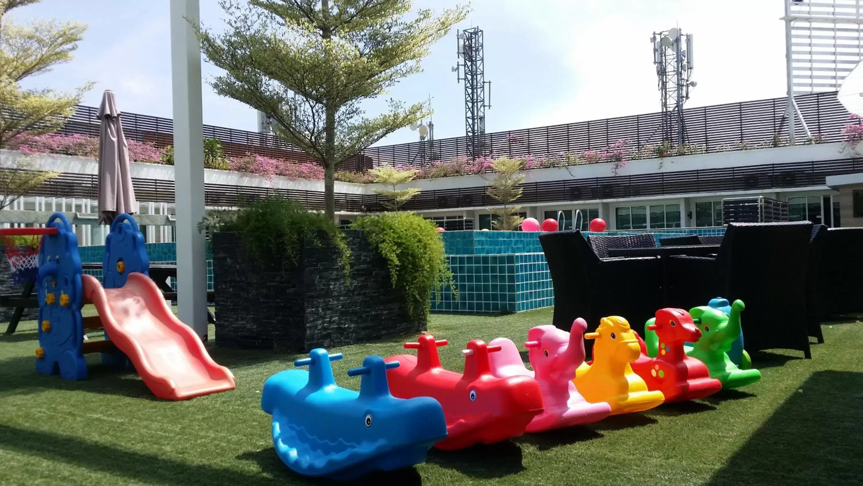 Children play ground, Children's Play Area in Hotel Sfera